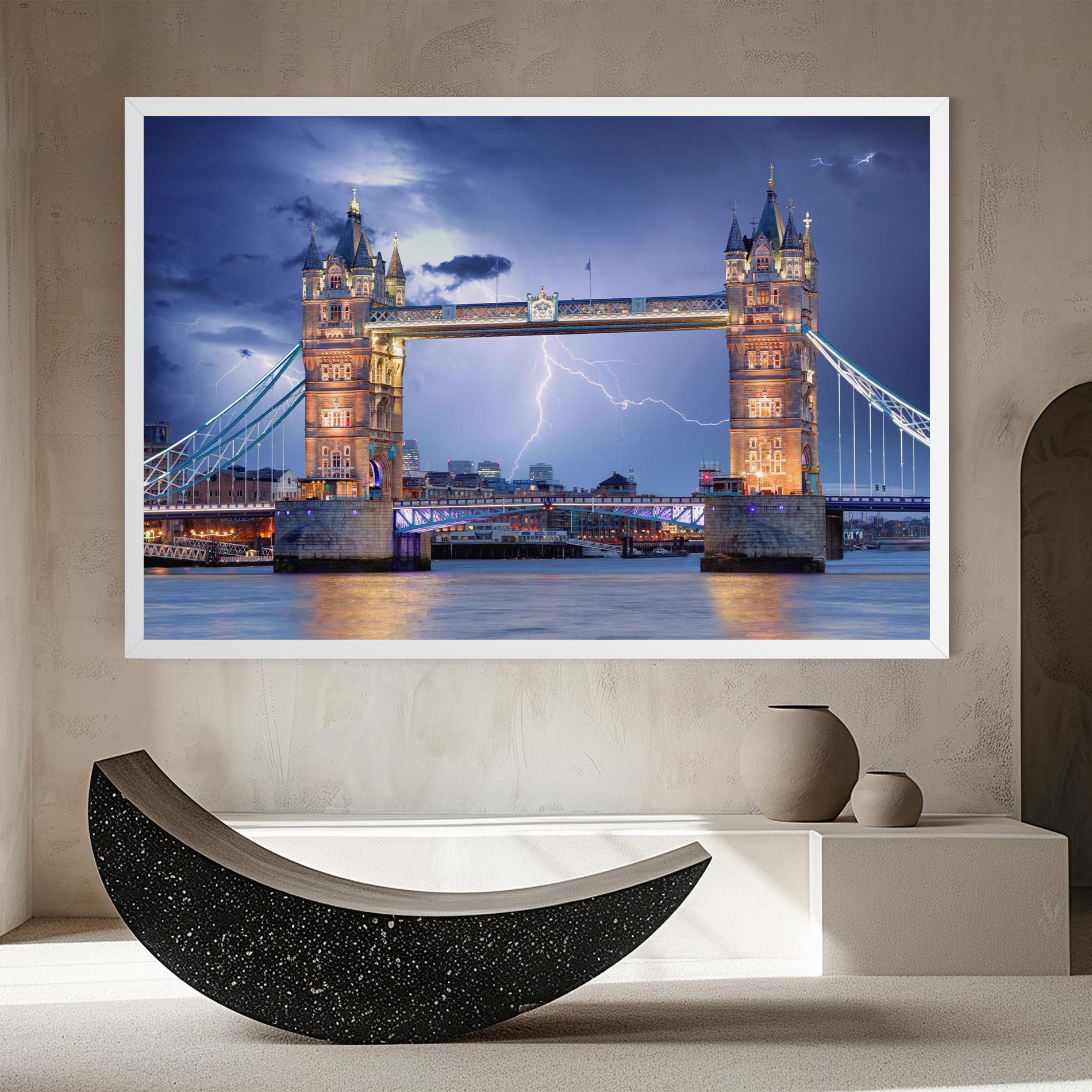 Obraz na Płótnie London Tower Bridge mockup 8
