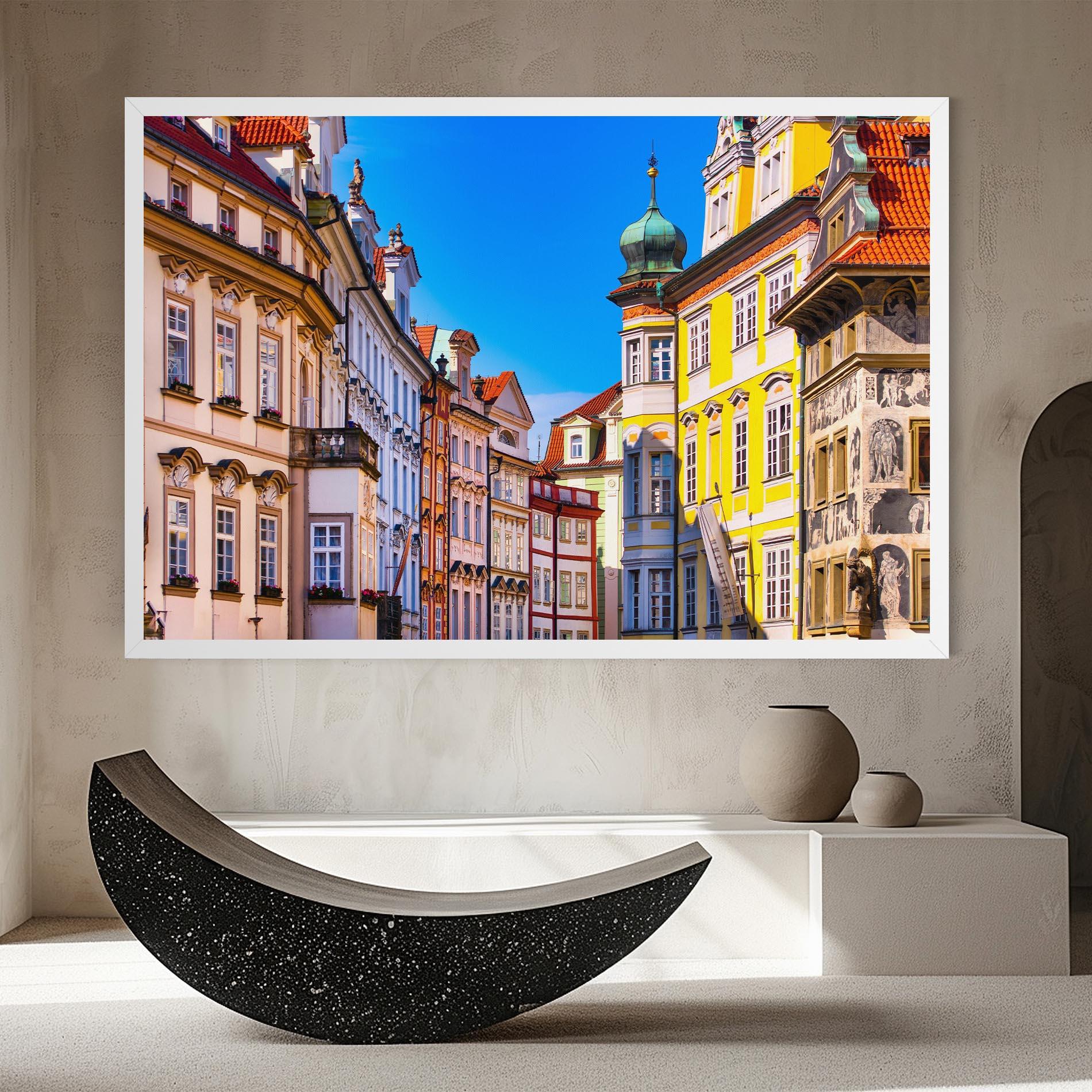 Obraz na Płótnie Prague Buildings mockup 8