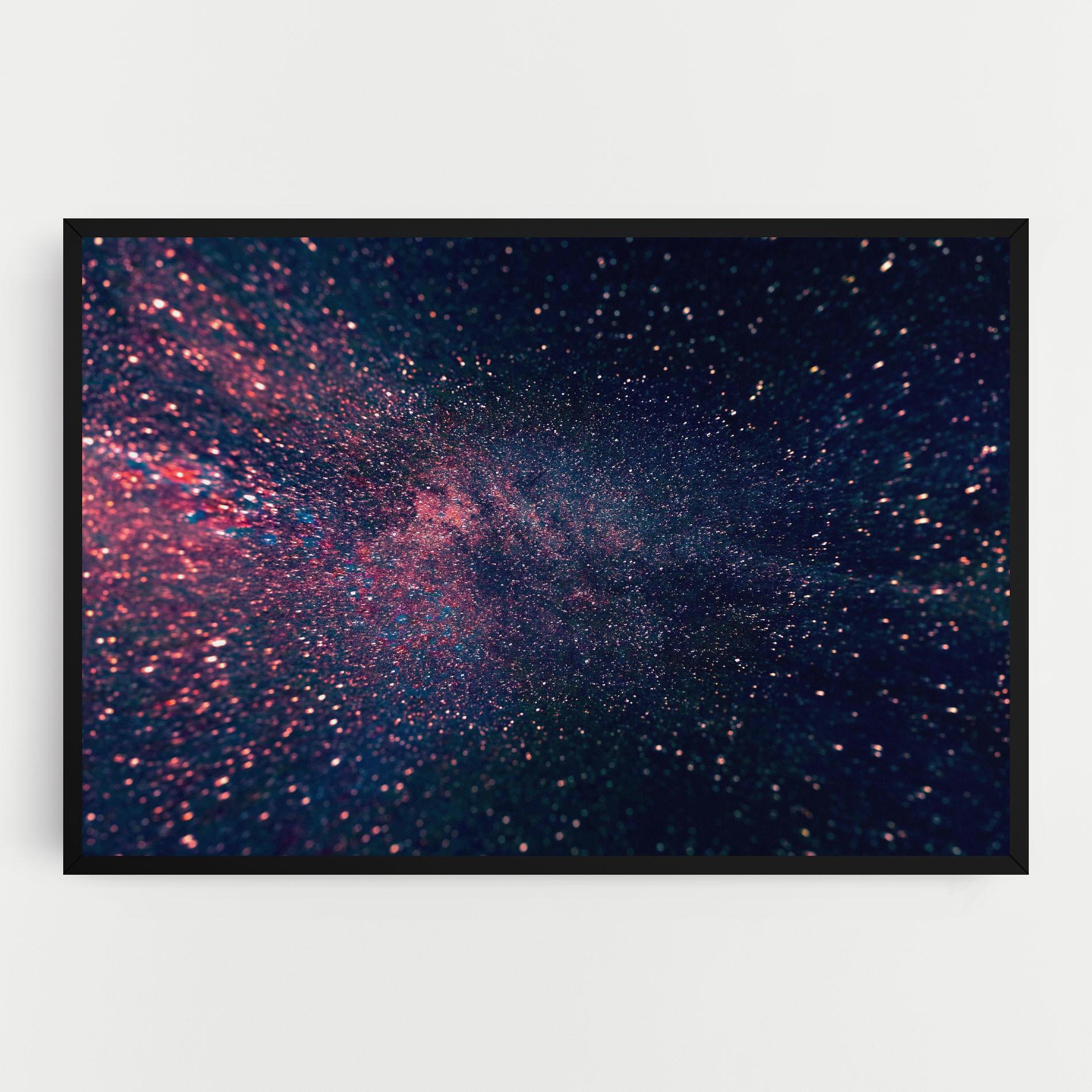 Obraz na Płótnie Purple Spark mockup 0