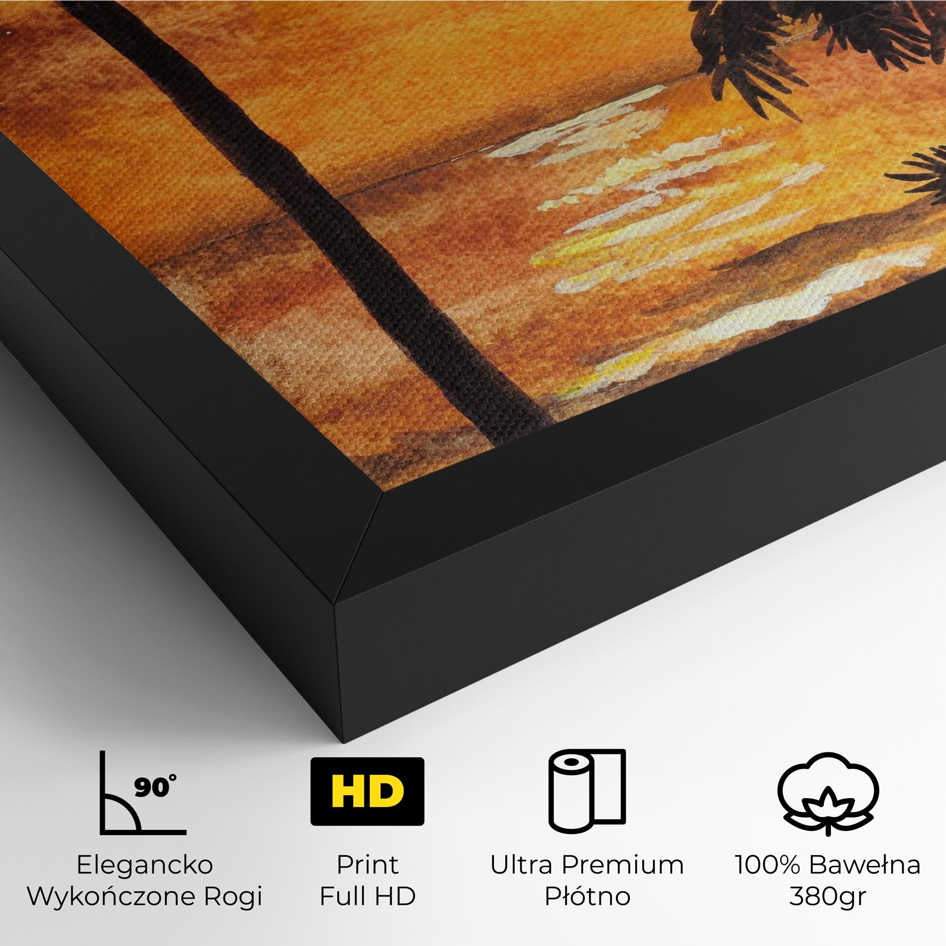 Watercolor Painting Sunrise mockup 4