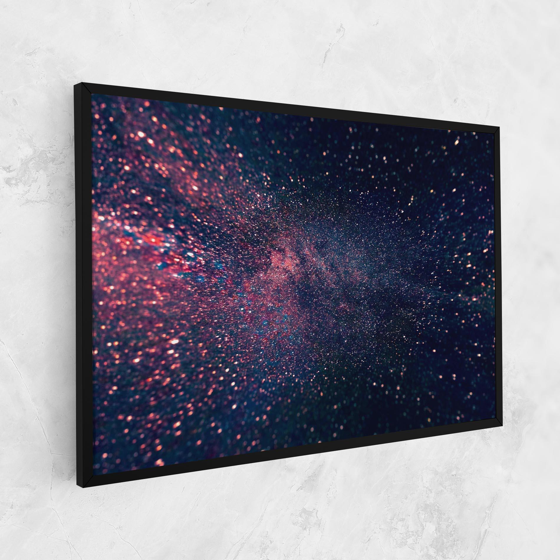 Obraz na Płótnie Purple Spark mockup 1