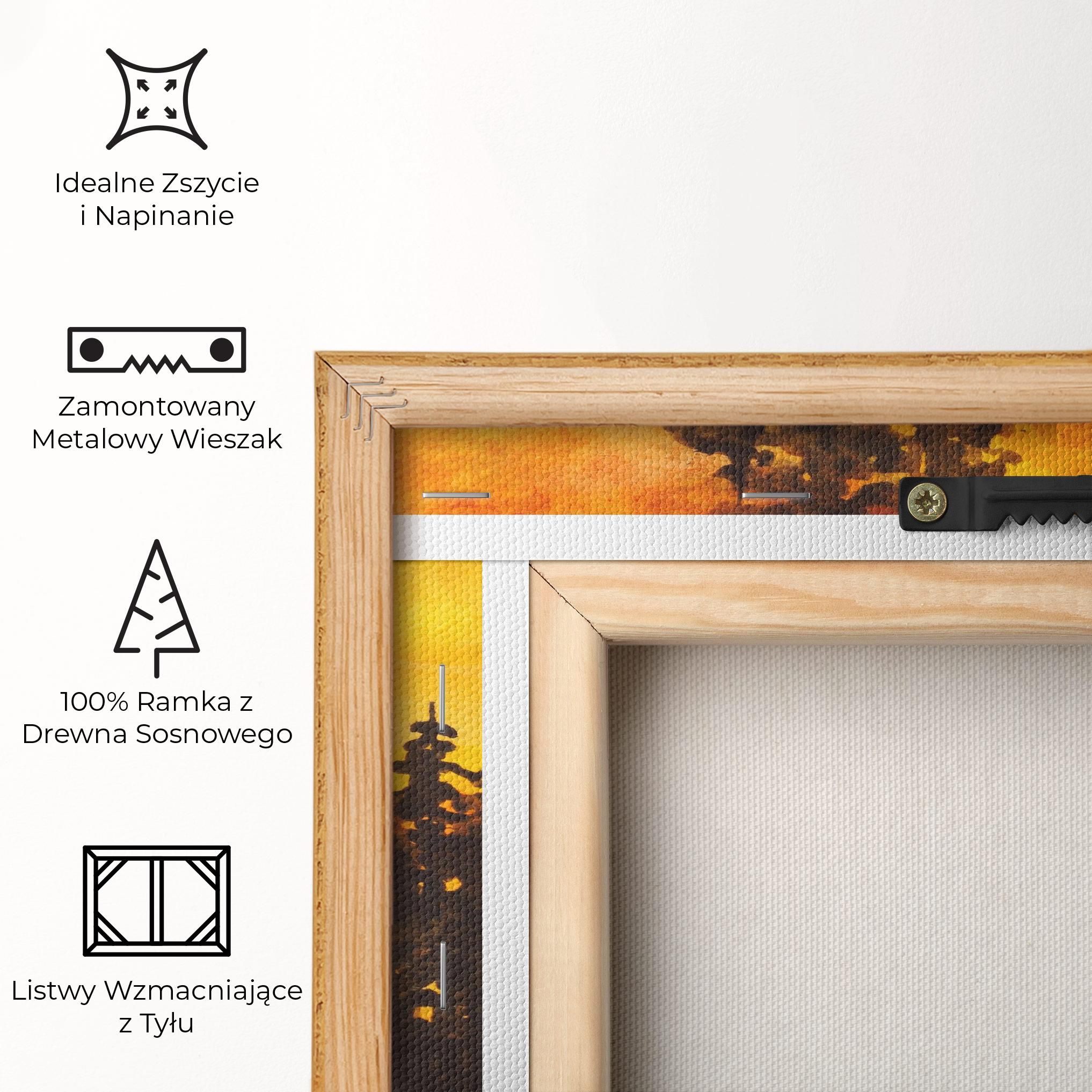 Watercolor Sunset Painting mockup 5