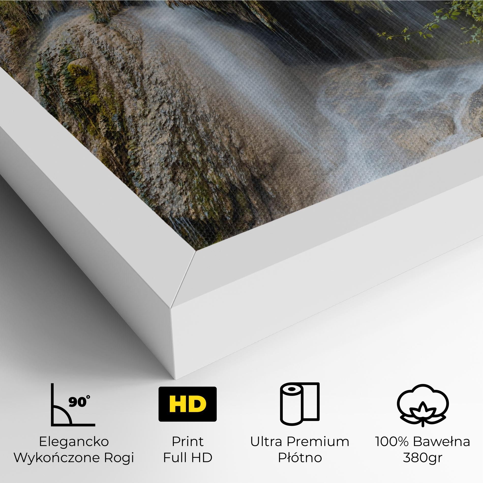 Forest Waterfall View mockup 4