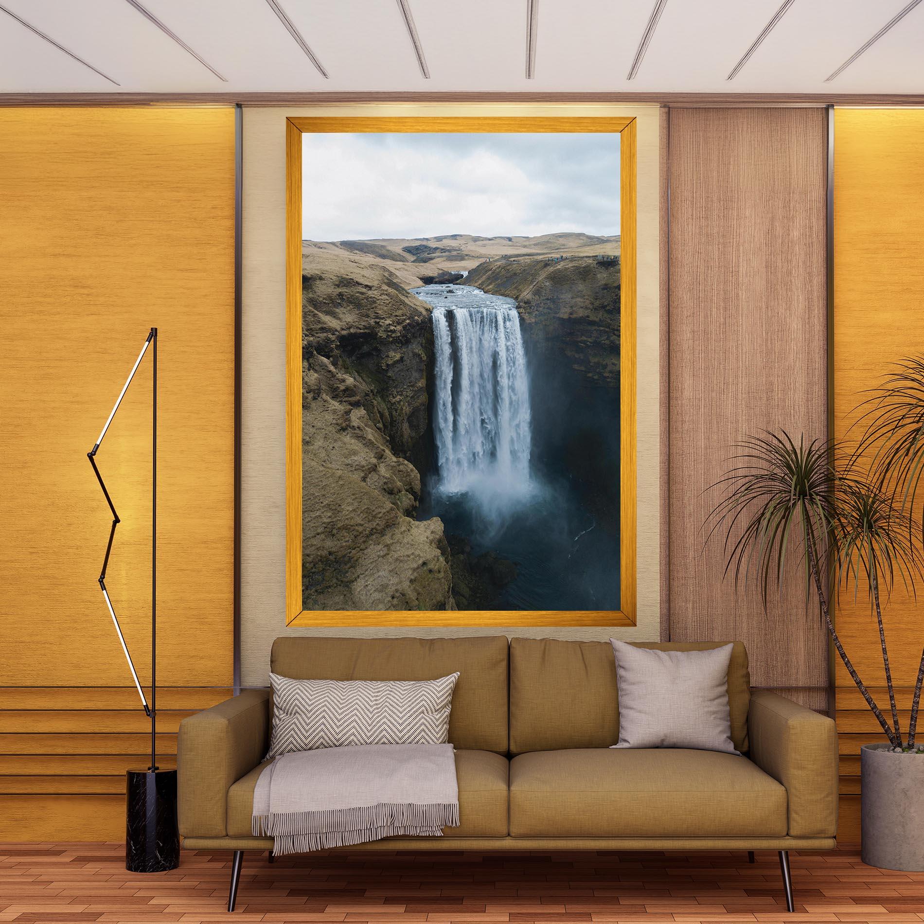 Obraz na Płótnie Desert Vibe Waterfall mockup 9