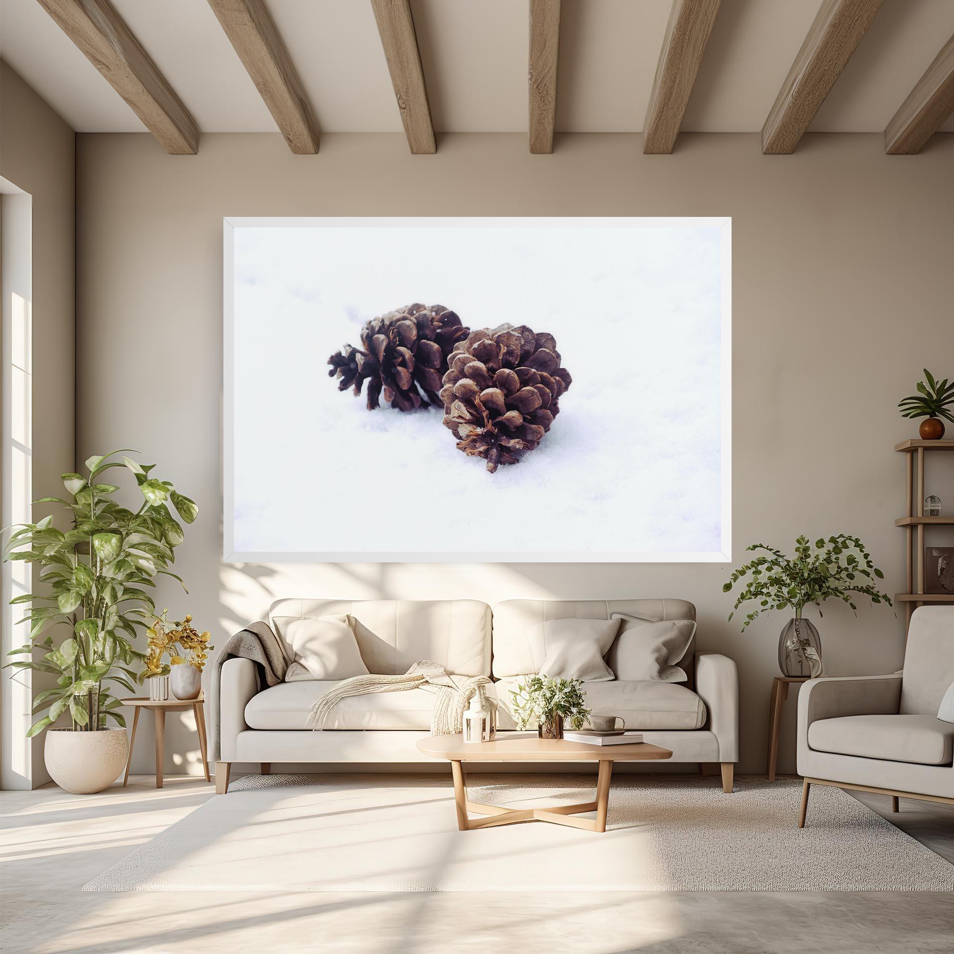 Obraz na Płótnie Snow Cones mockup 6