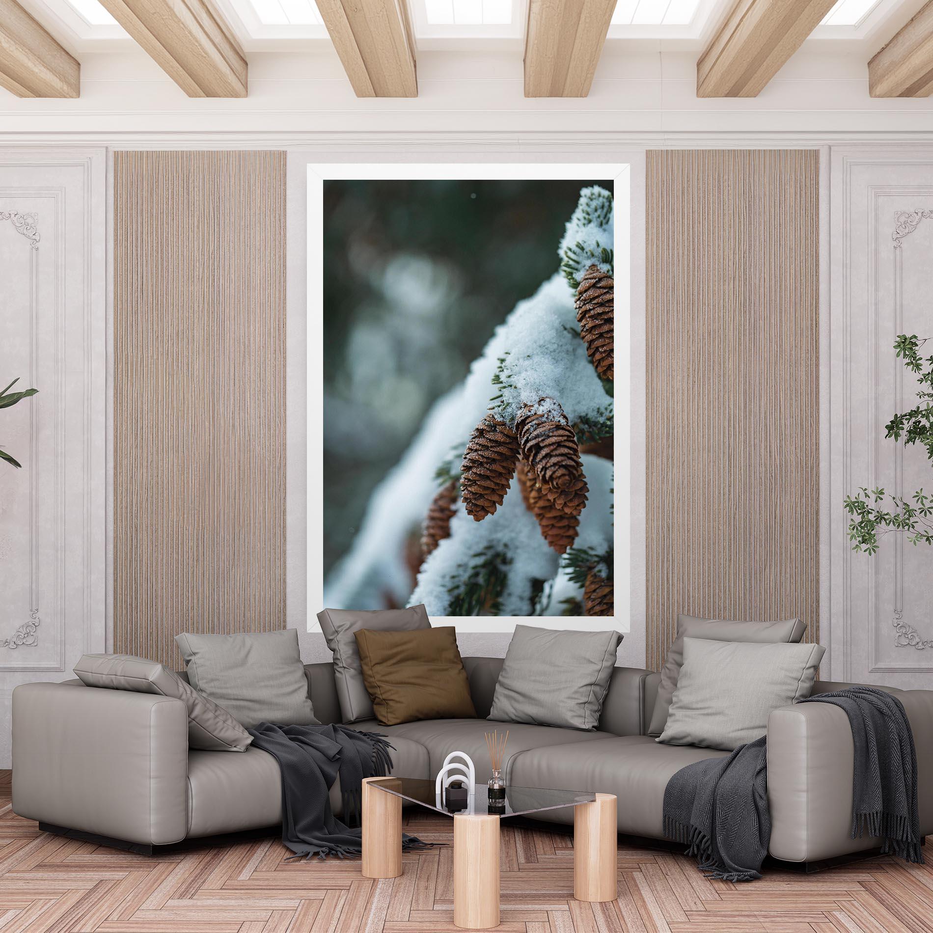 Obraz na Płótnie Pretty Snow Cones mockup 6