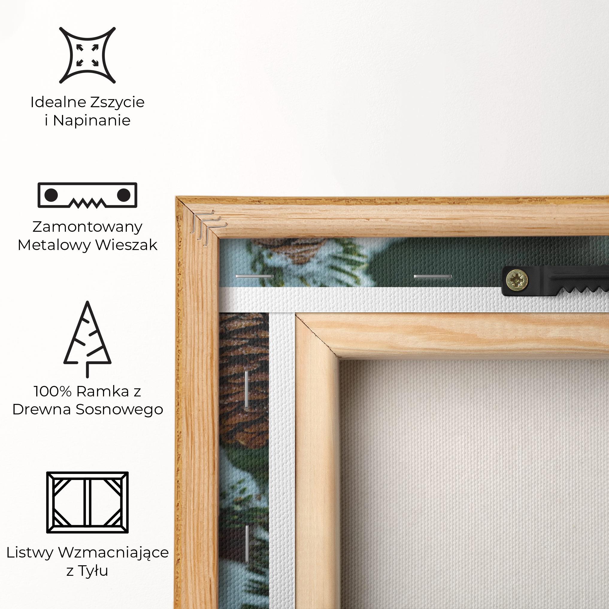 Obraz na Płótnie Pretty Snow Cones mockup 5