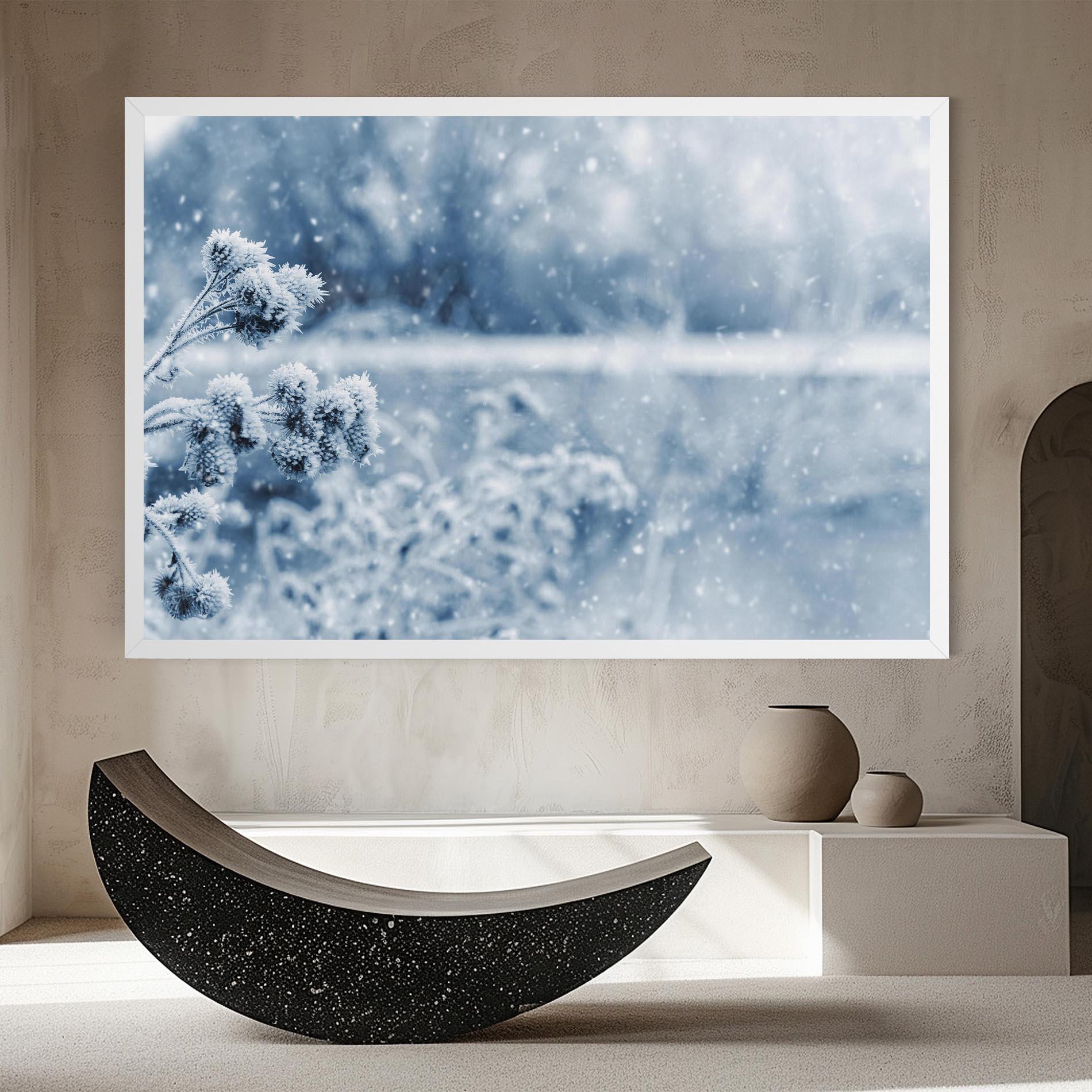 Obraz na Płótnie Pretty Winter Plants mockup 8