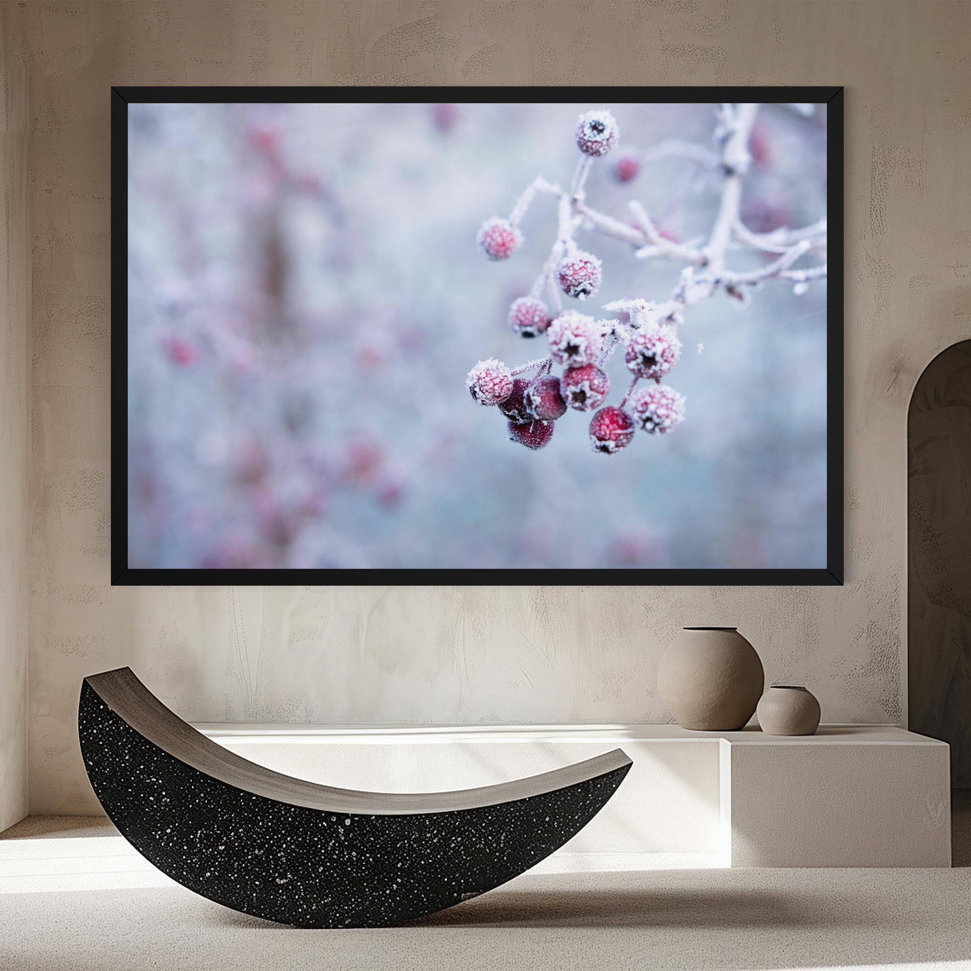 Obraz na Płótnie Red Winter Fruits mockup 8