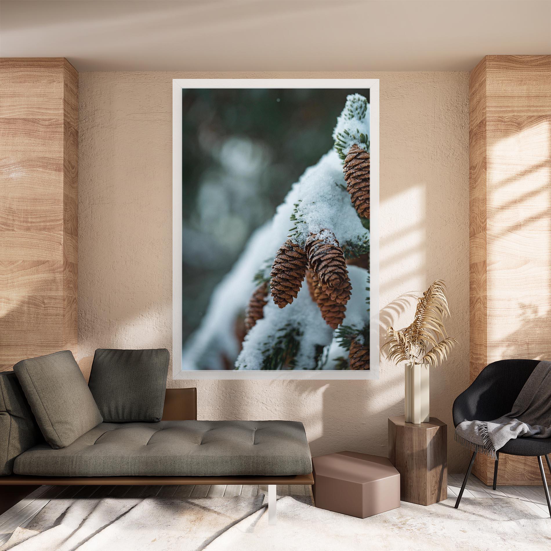 Obraz na Płótnie Pretty Snow Cones mockup 8