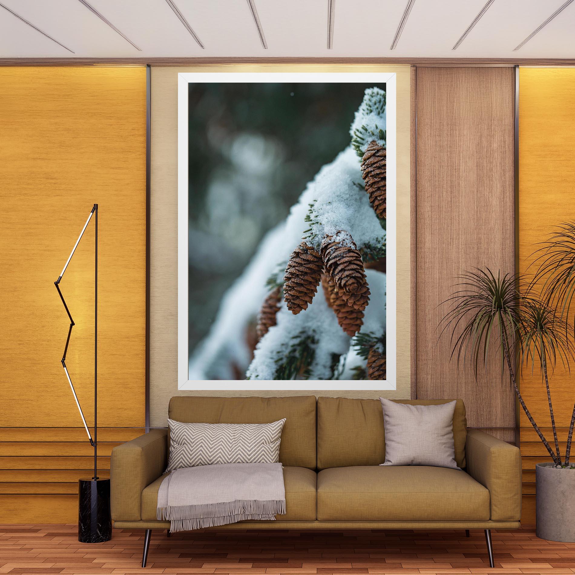 Obraz na Płótnie Pretty Snow Cones mockup 9