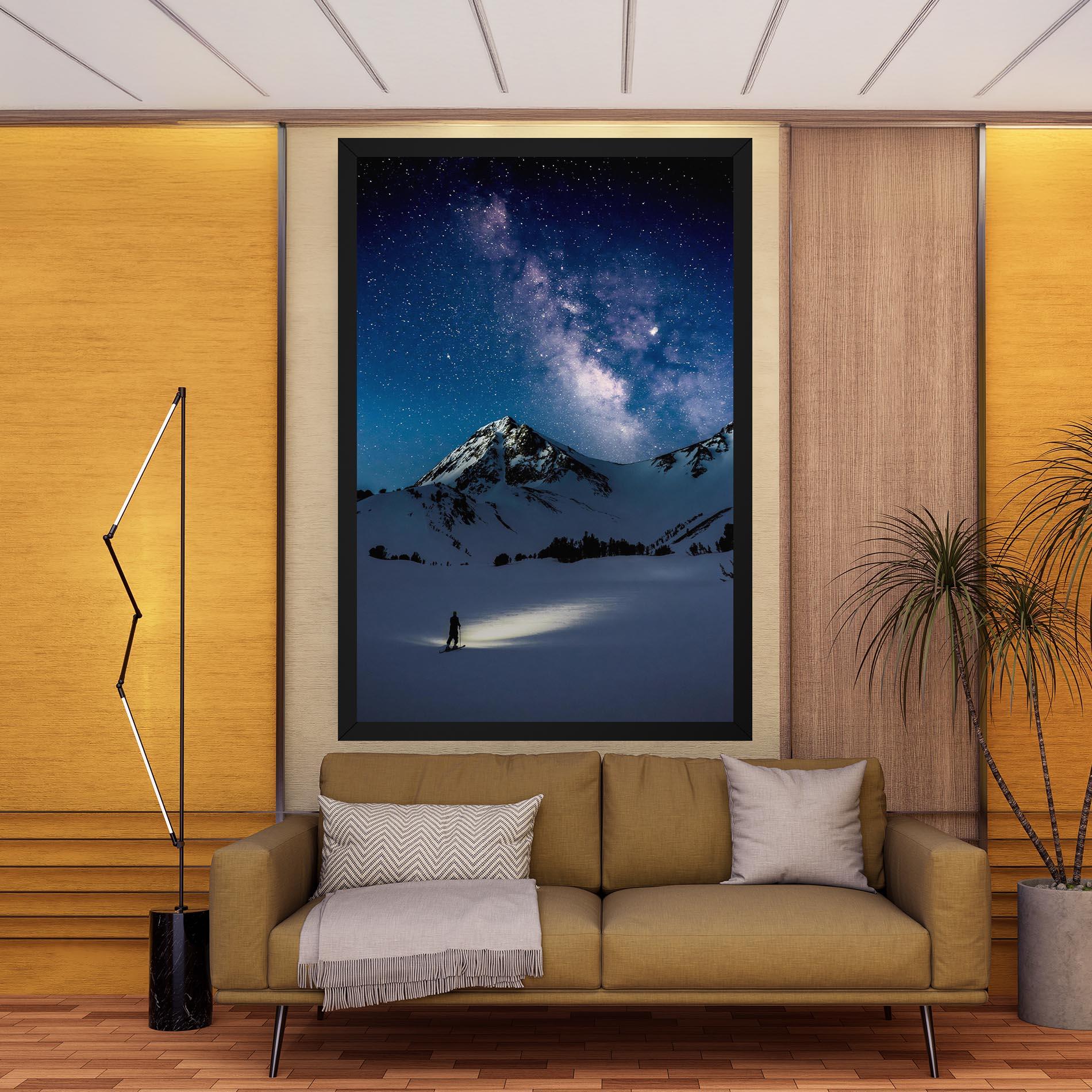 Obraz na Płótnie Pretty Sky Winter mockup 9