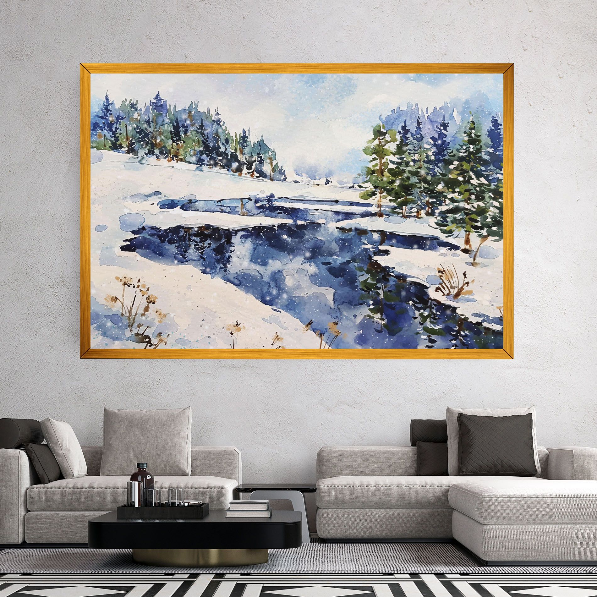 Winter Painting mockup 2