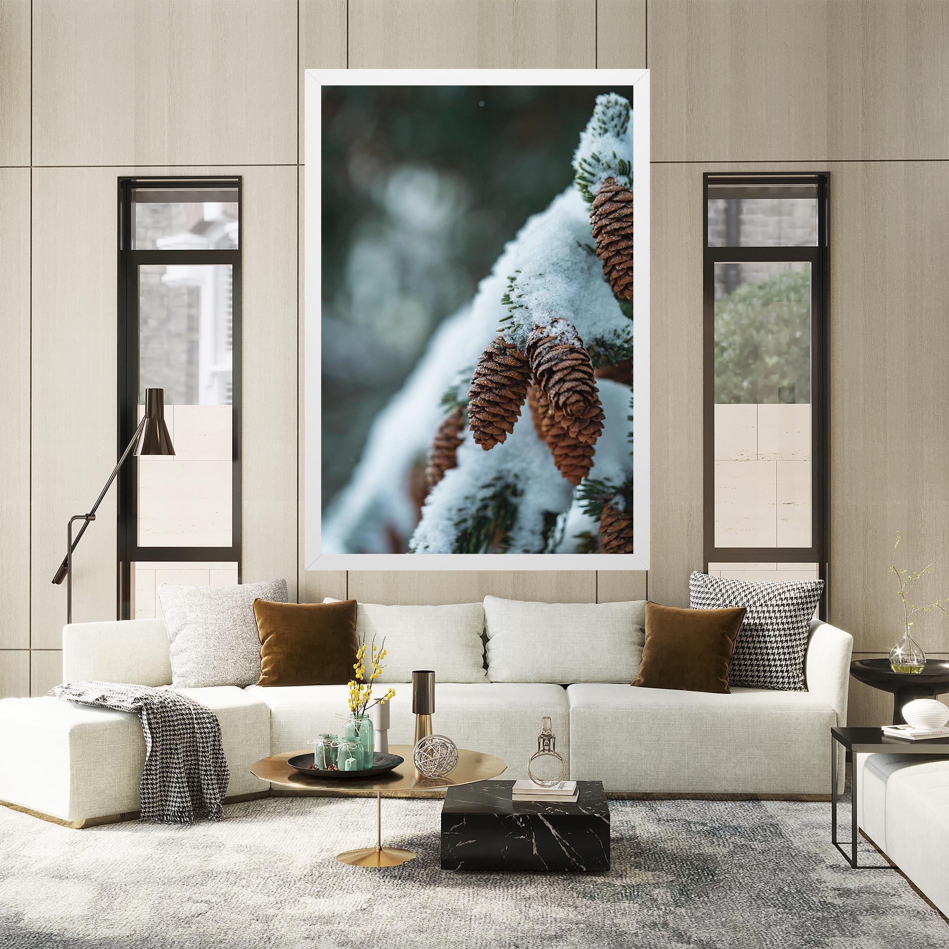 Obraz na Płótnie Pretty Snow Cones mockup 2