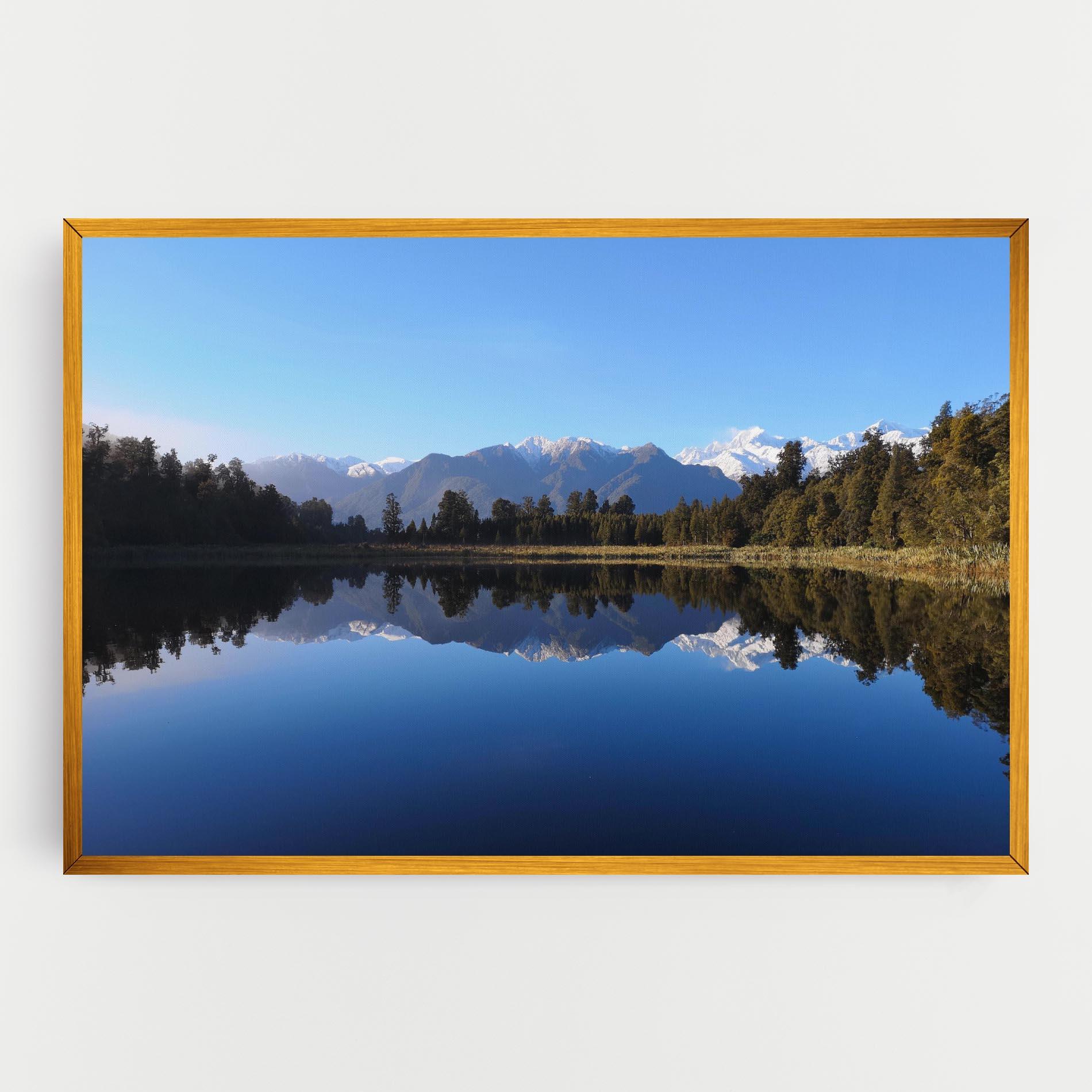 Obraz na Płótnie Forest View Lake mockup 0