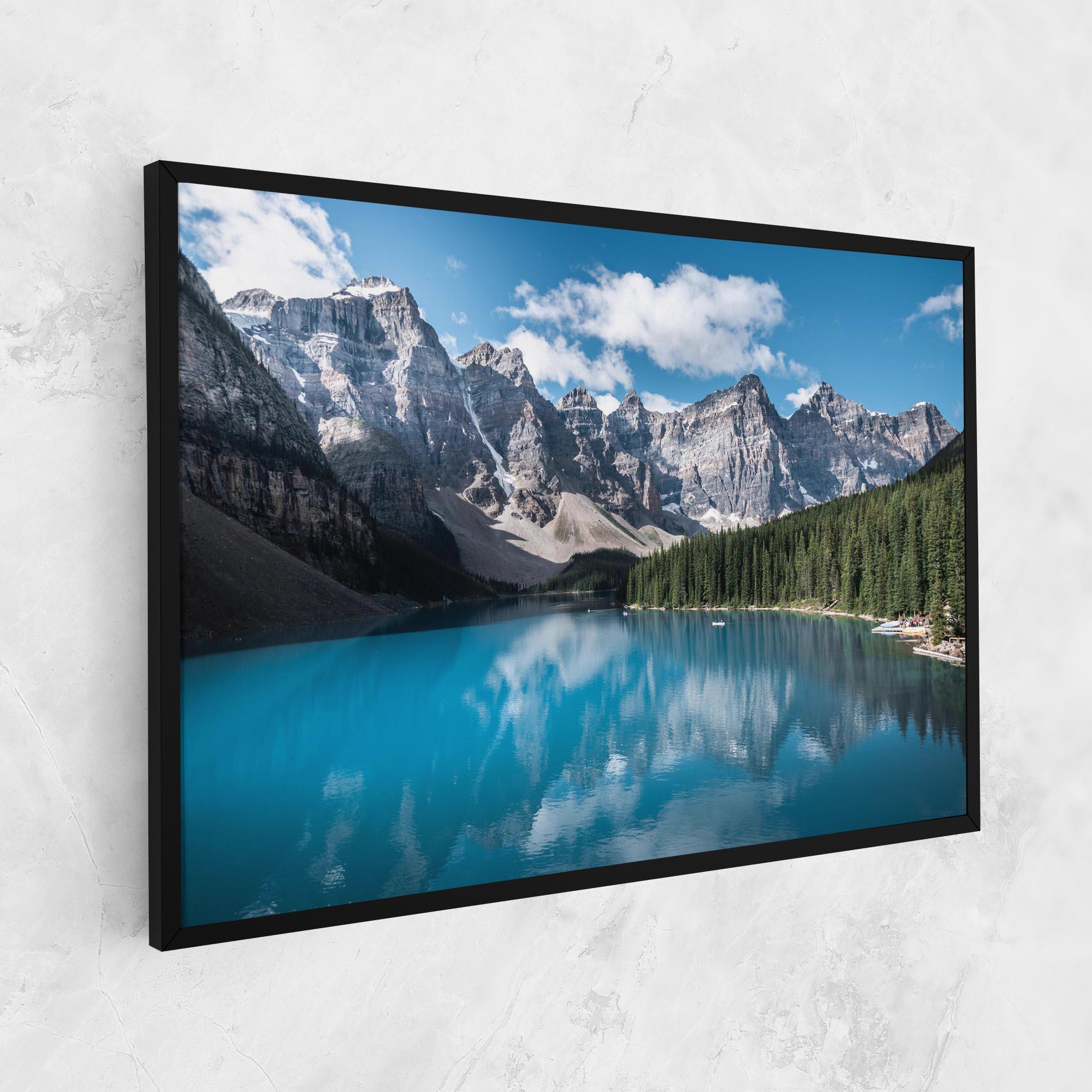 Obraz na Płótnie Beautiful Lake Canada mockup 1