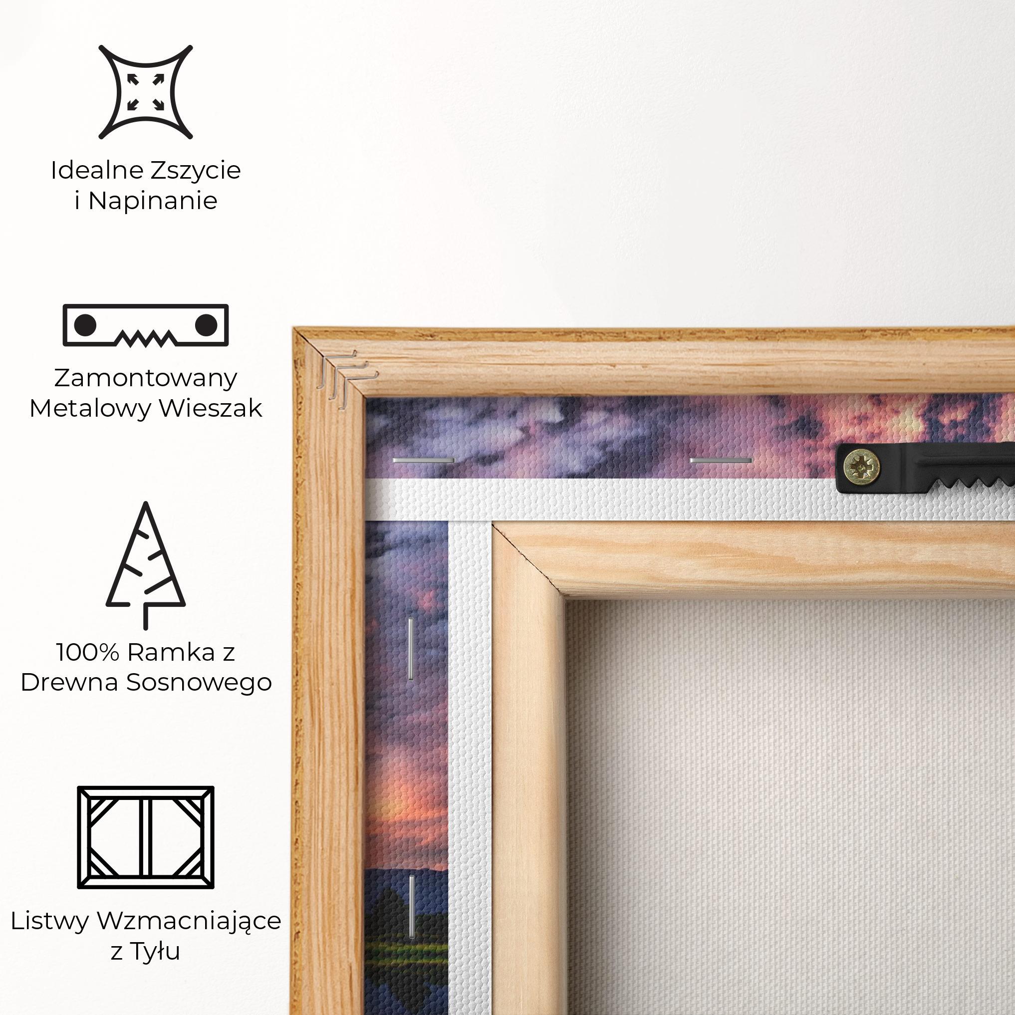 Obraz na Płótnie Beautiful Sky mockup 5