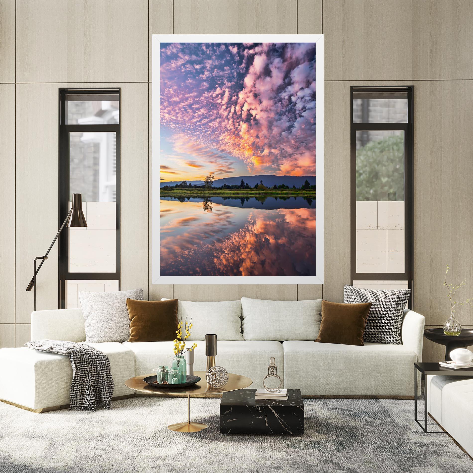 Obraz na Płótnie Beautiful Sky mockup 2