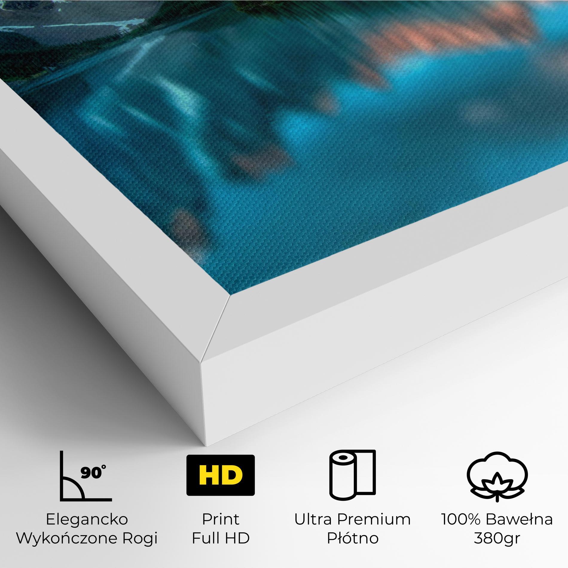 Obraz na Płótnie Lake Reflection mockup 4