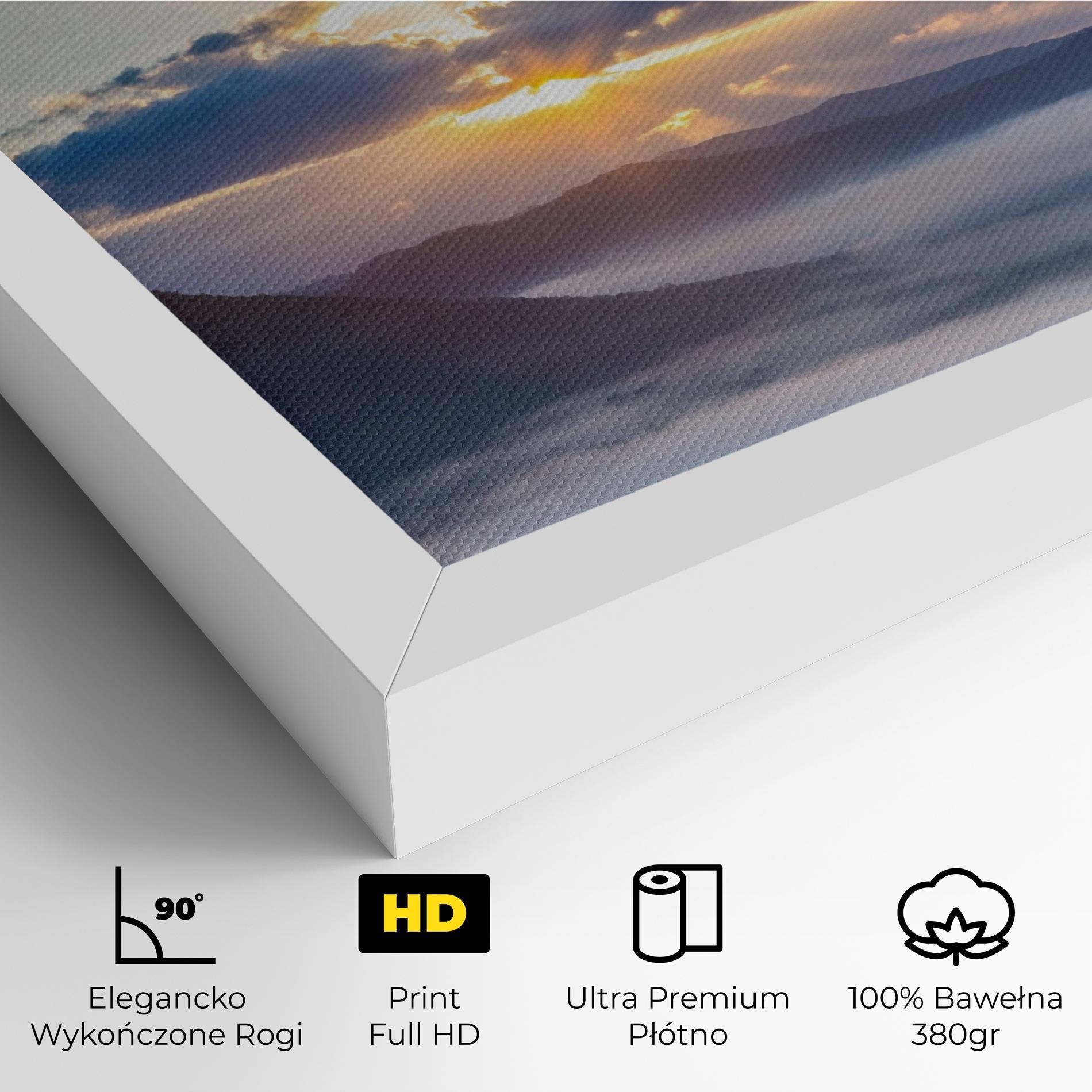 Obraz na Płótnie Fantastic Clouds mockup 4