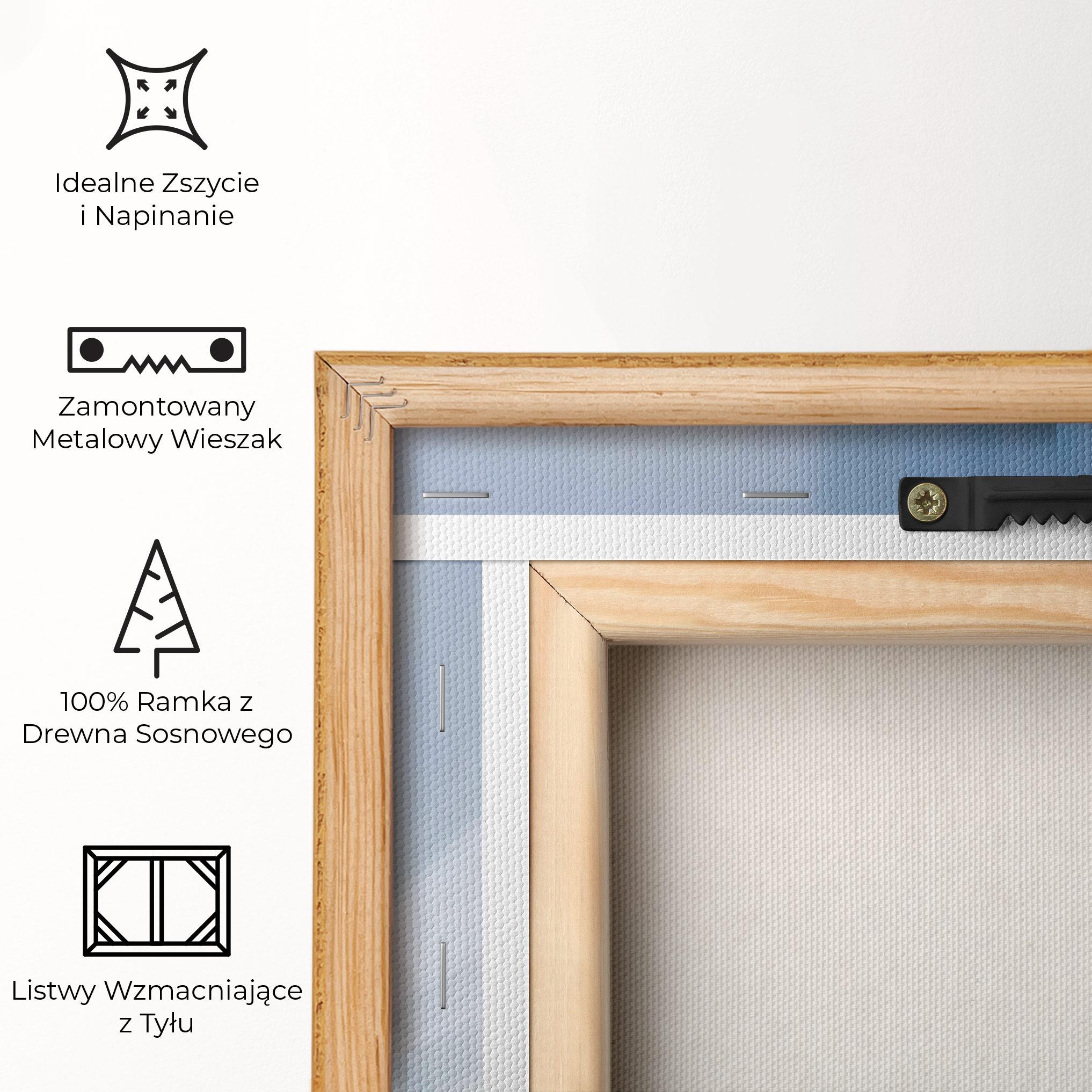 Obraz na Płótnie Big White Cloud Light mockup 5