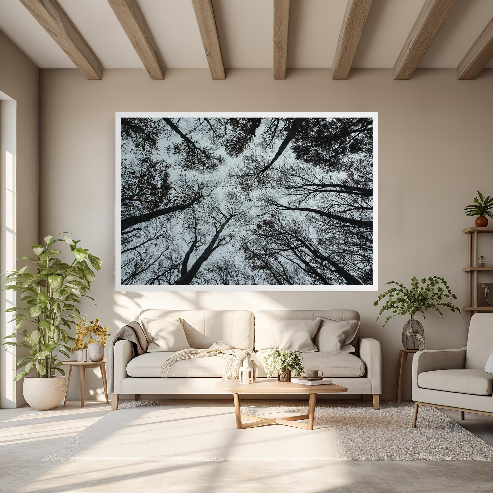 Obraz na Płótnie Trees Touching mockup 6