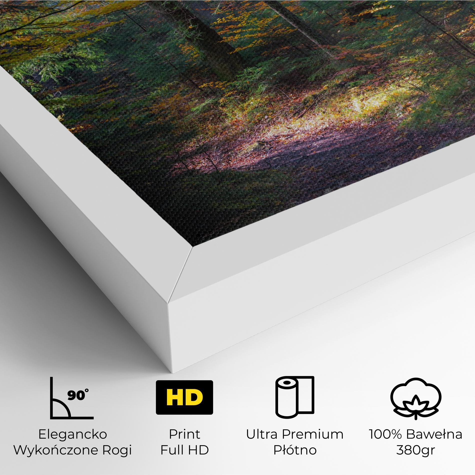 Obraz na Płótnie Dreamy Path Dorest mockup 4