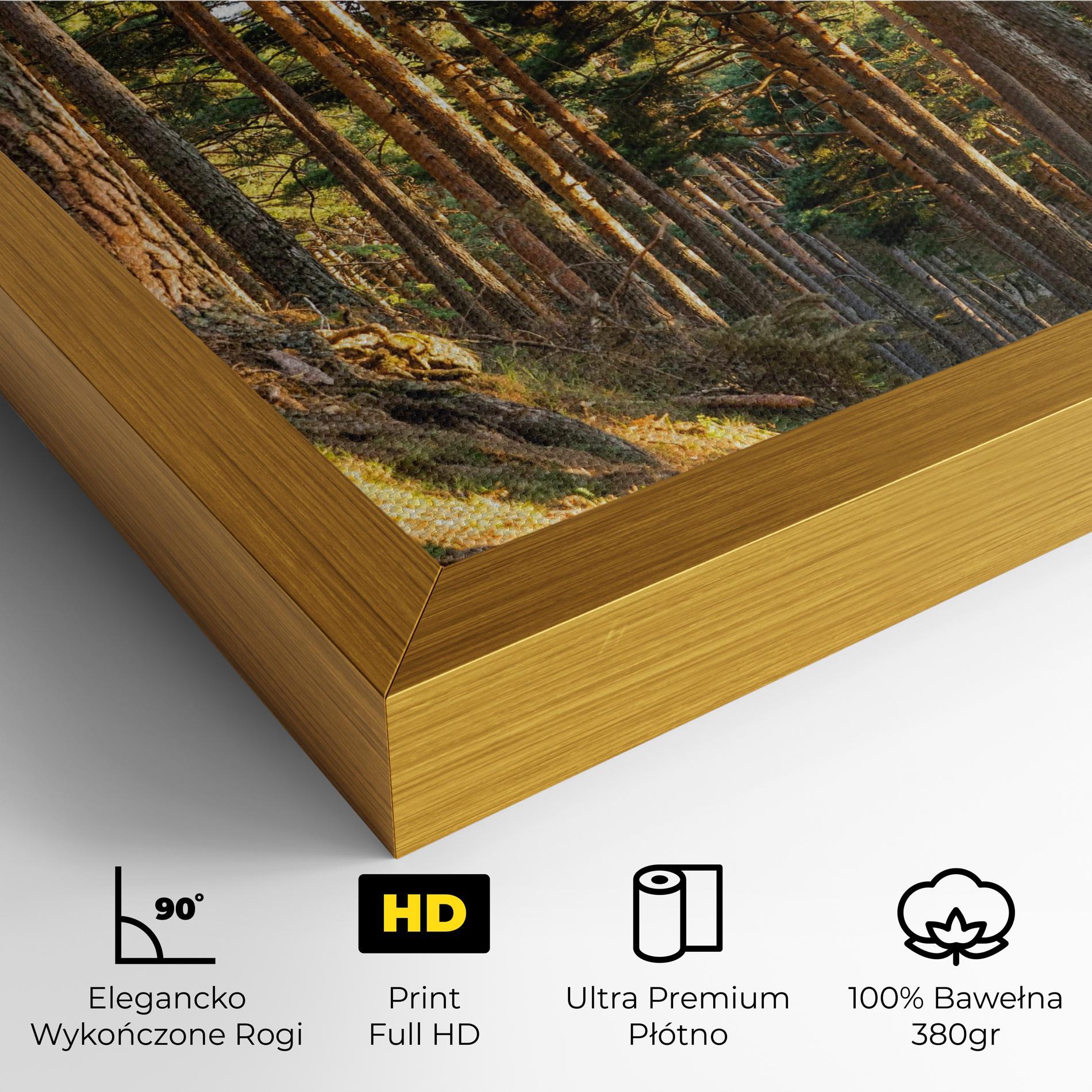 Obraz na Płótnie Big Trees Forest mockup 4