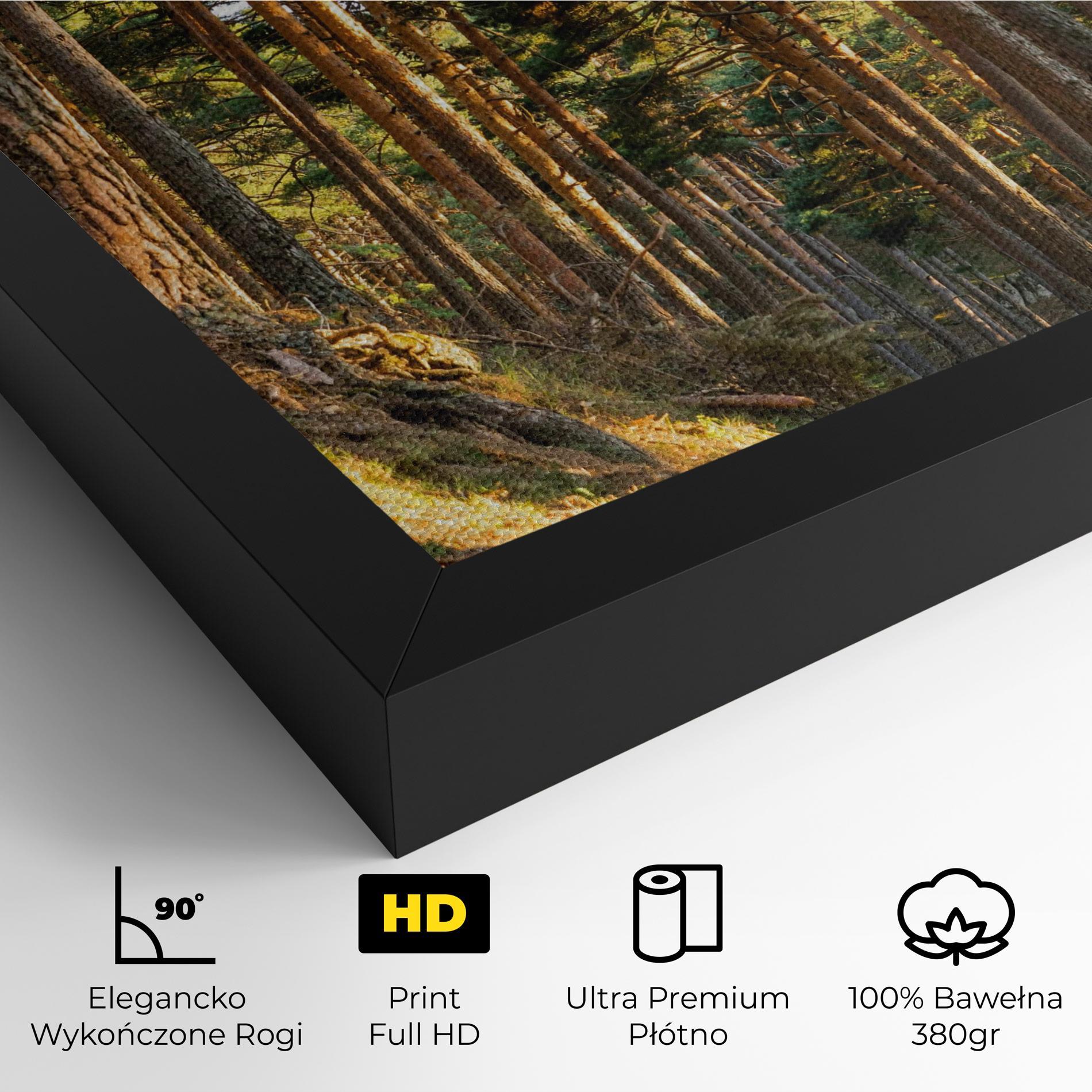 Obraz na Płótnie Big Trees Forest mockup 4