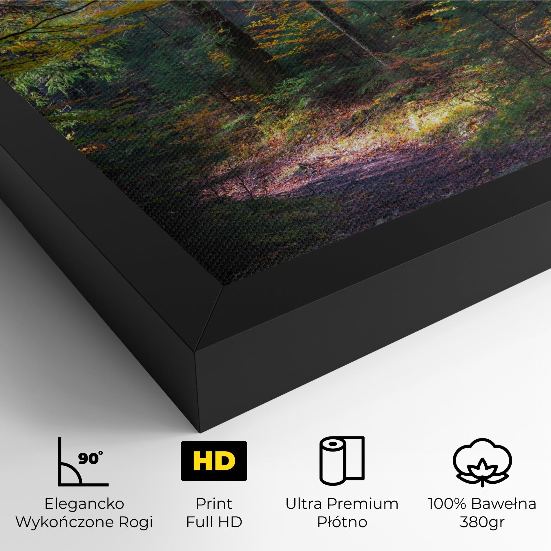 Obraz na Płótnie Dreamy Path Dorest mockup 4