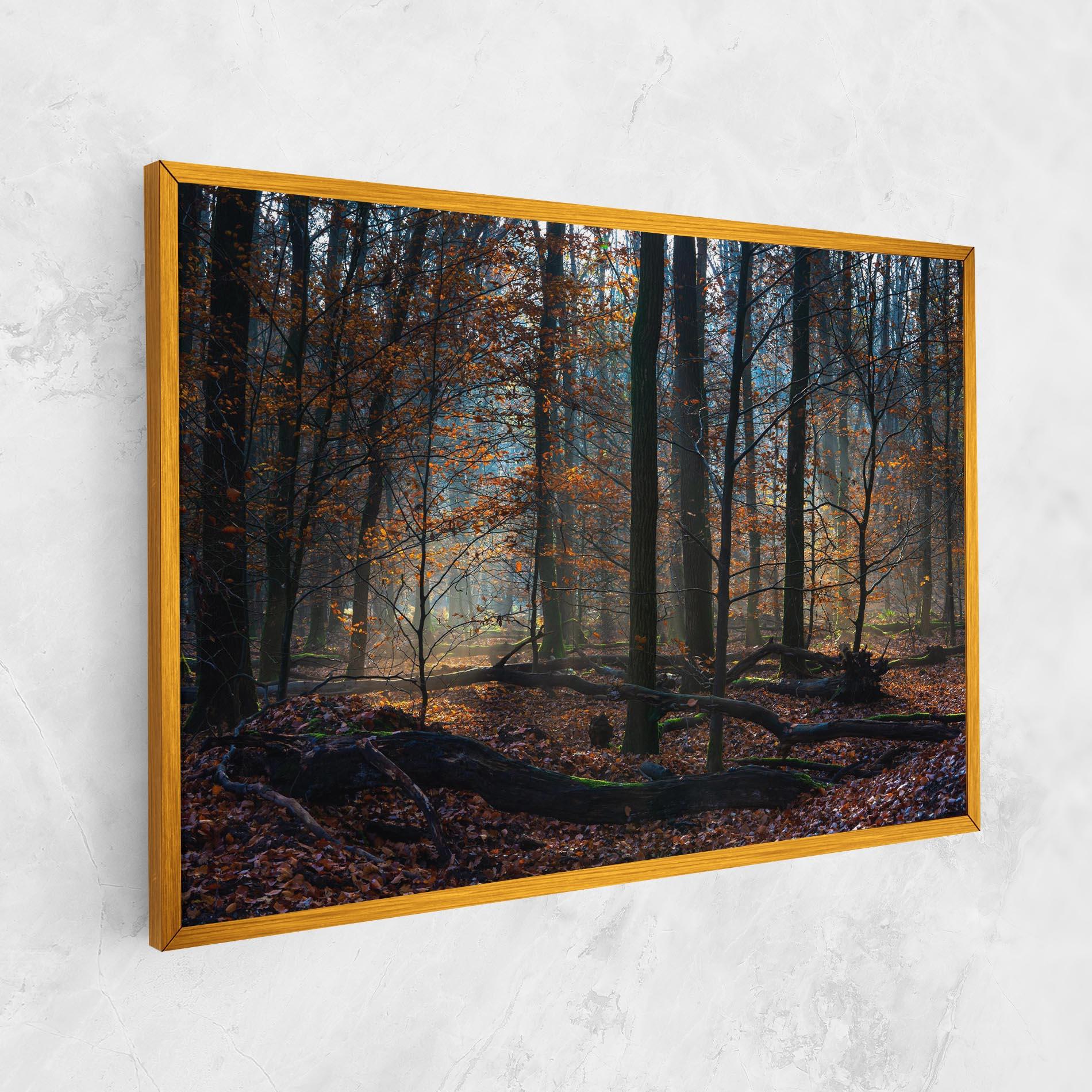Obraz na Płótnie Forest Autumn Day mockup 1