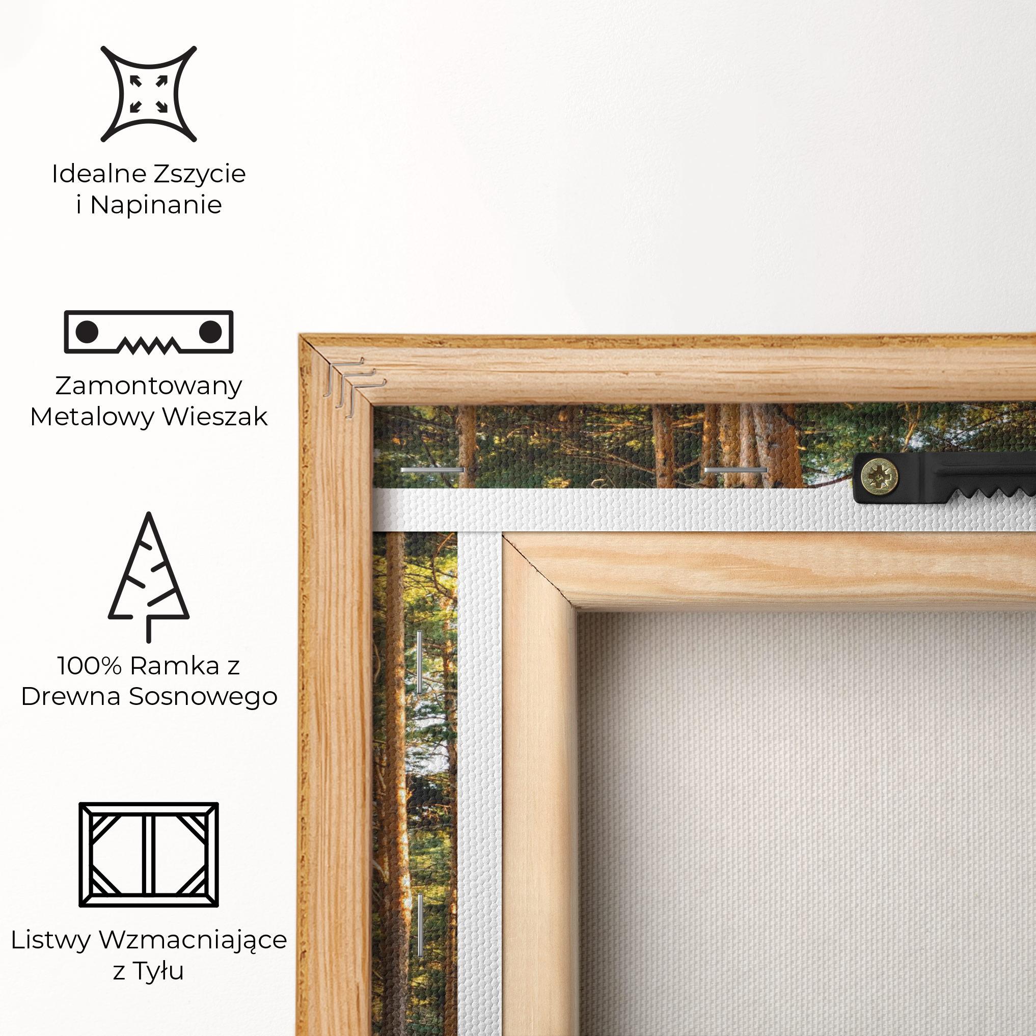 Obraz na Płótnie Big Trees Forest mockup 5