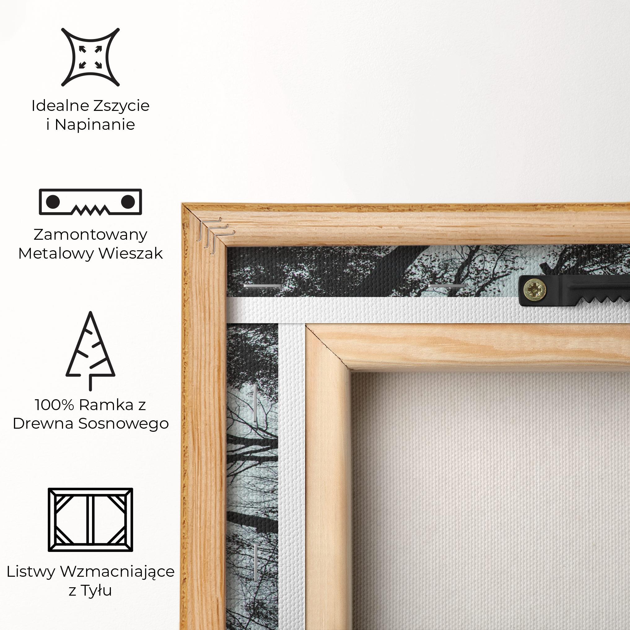 Obraz na Płótnie Trees Touching mockup 5