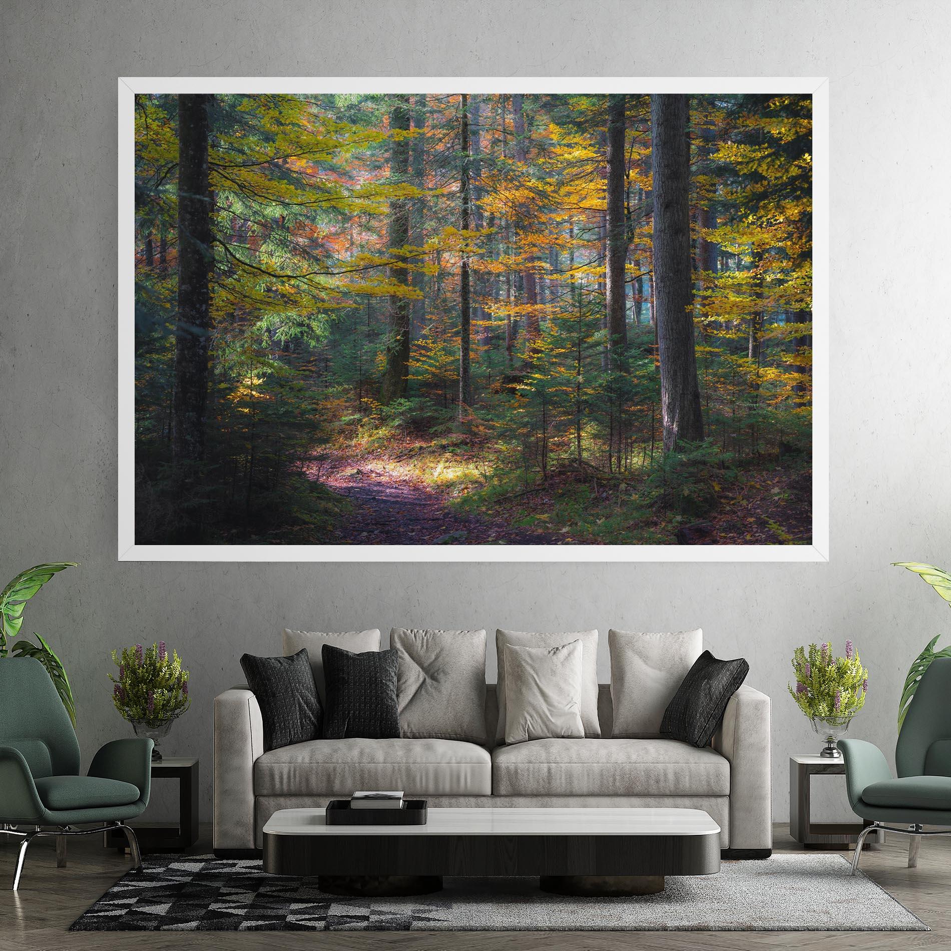 Obraz na Płótnie Dreamy Path Dorest mockup 7