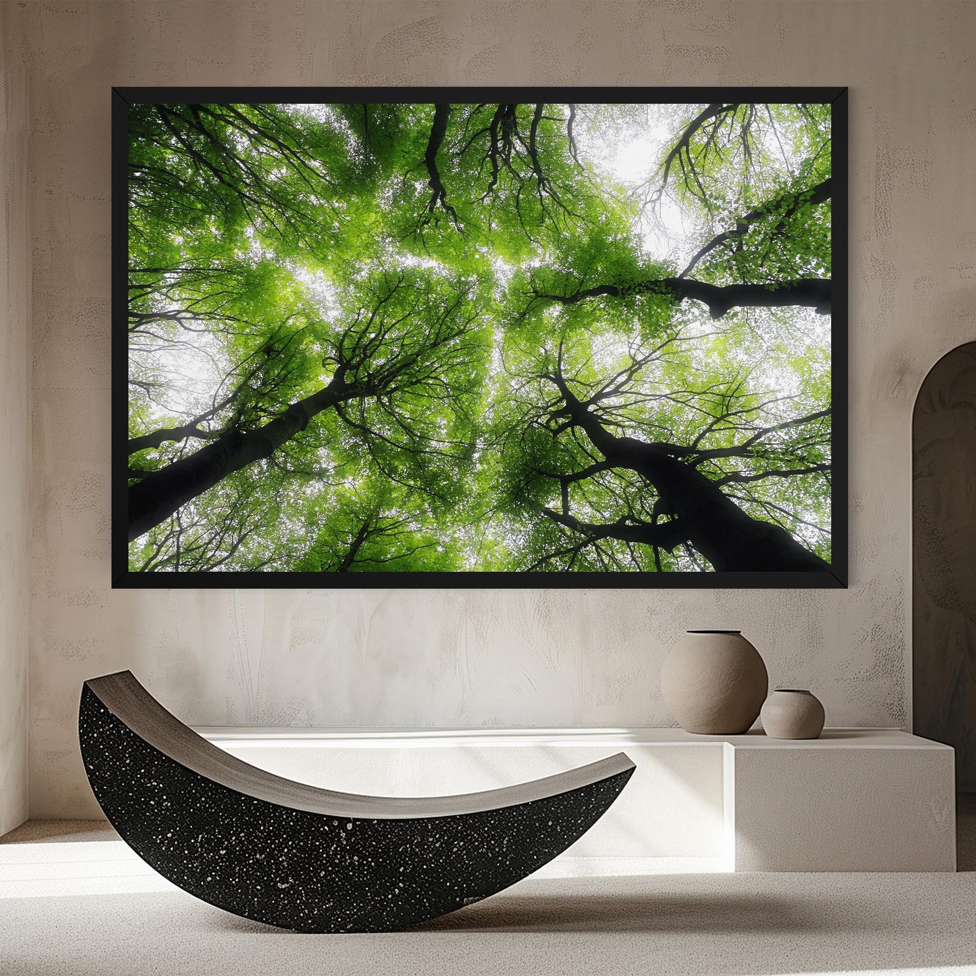 Obraz na Płótnie Forest Green Tree mockup 8