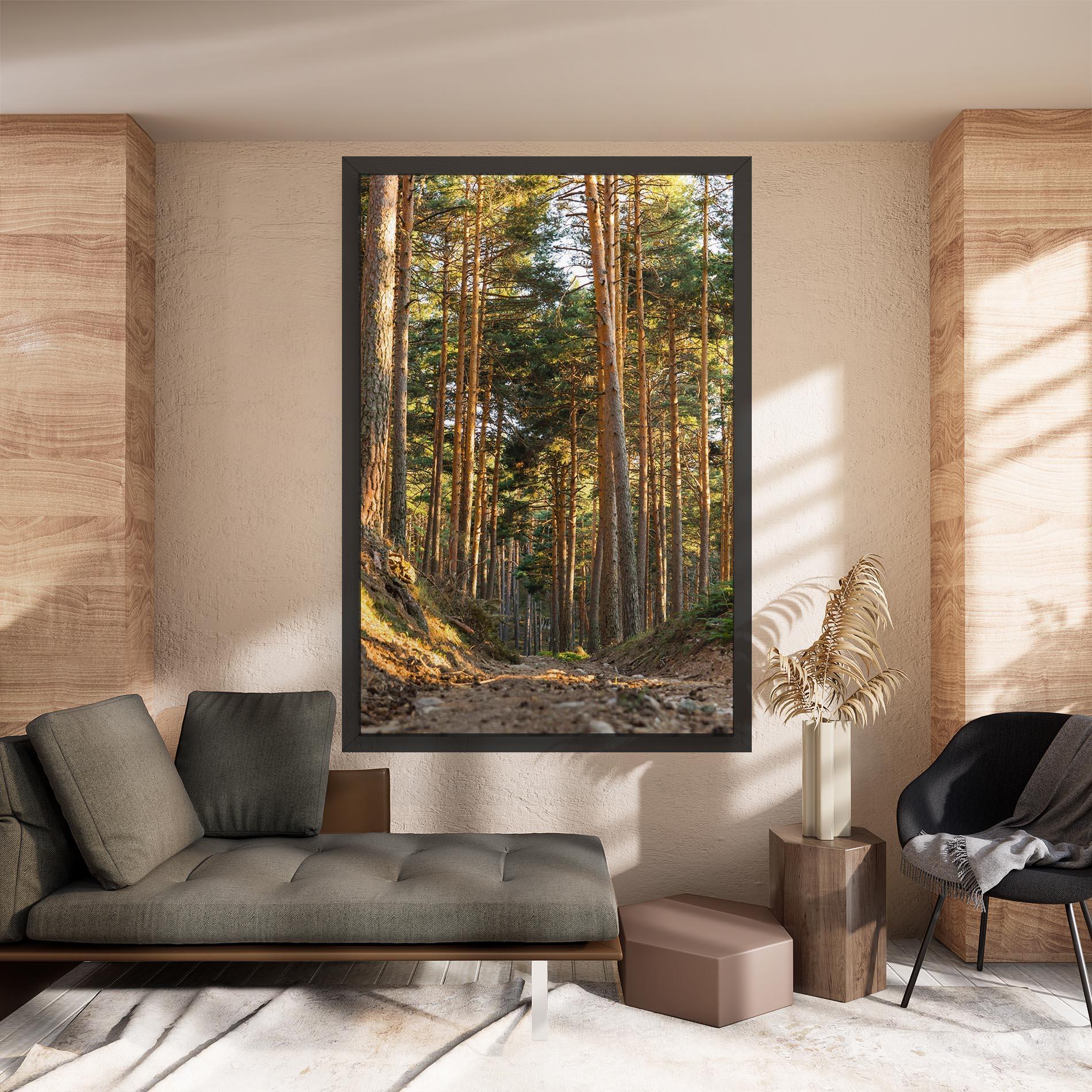 Obraz na Płótnie Big Trees Forest mockup 8