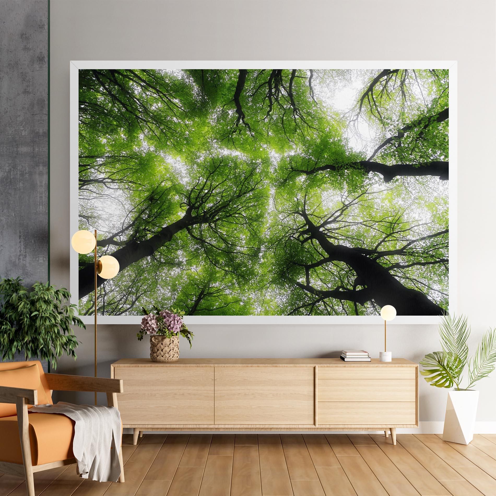 Obraz na Płótnie Forest Green Tree mockup 9