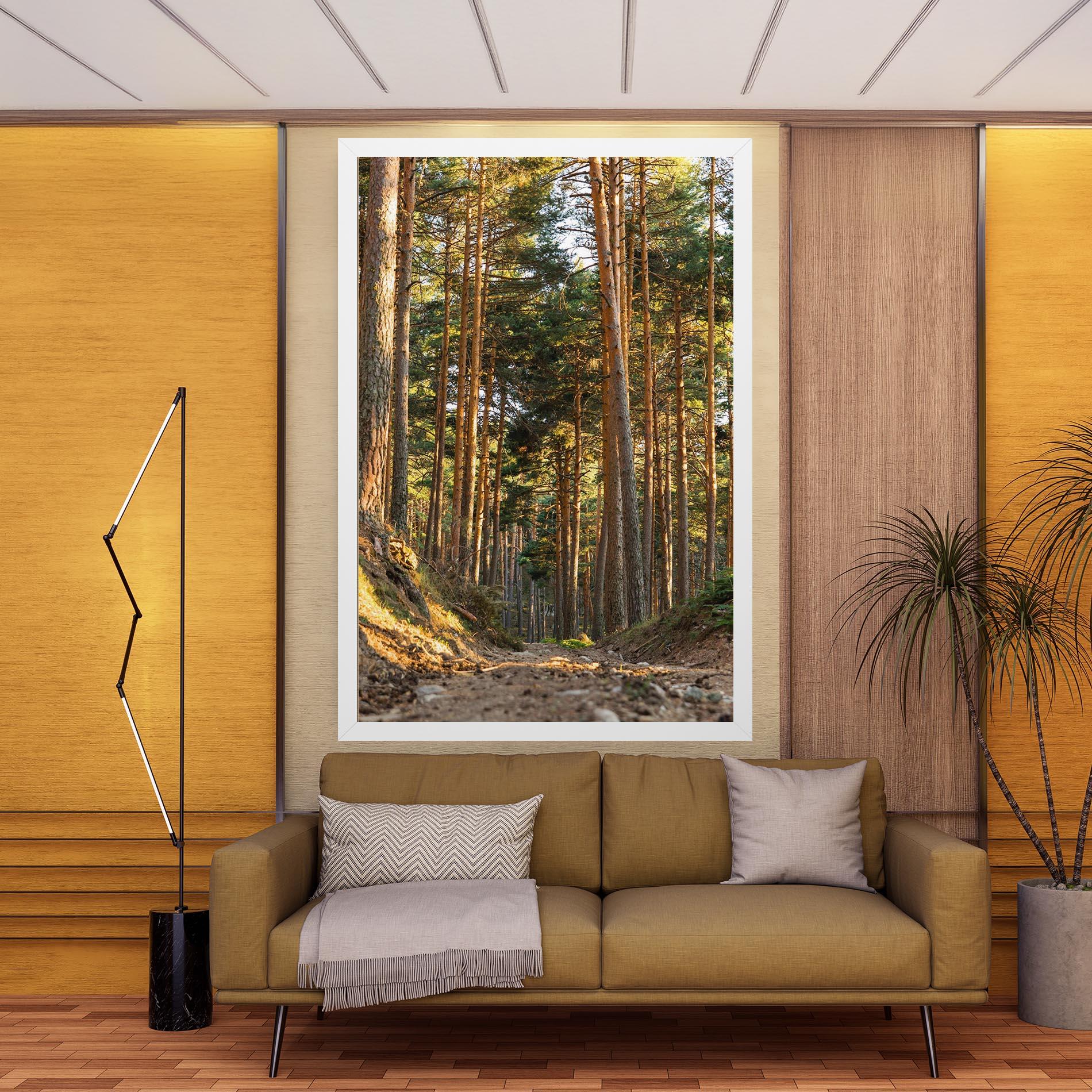 Obraz na Płótnie Big Trees Forest mockup 9