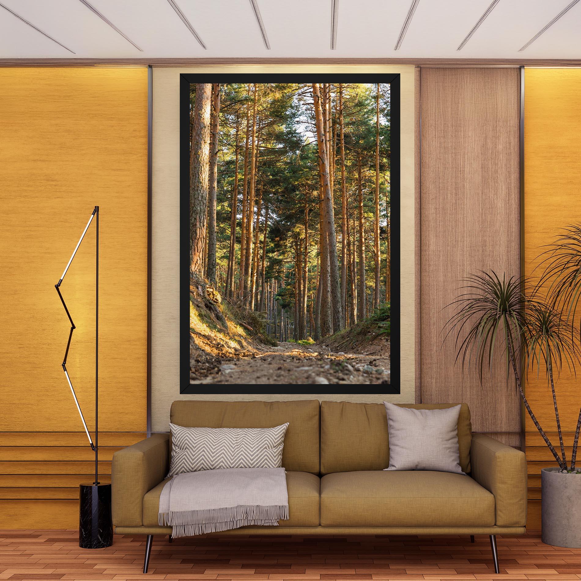 Obraz na Płótnie Big Trees Forest mockup 9