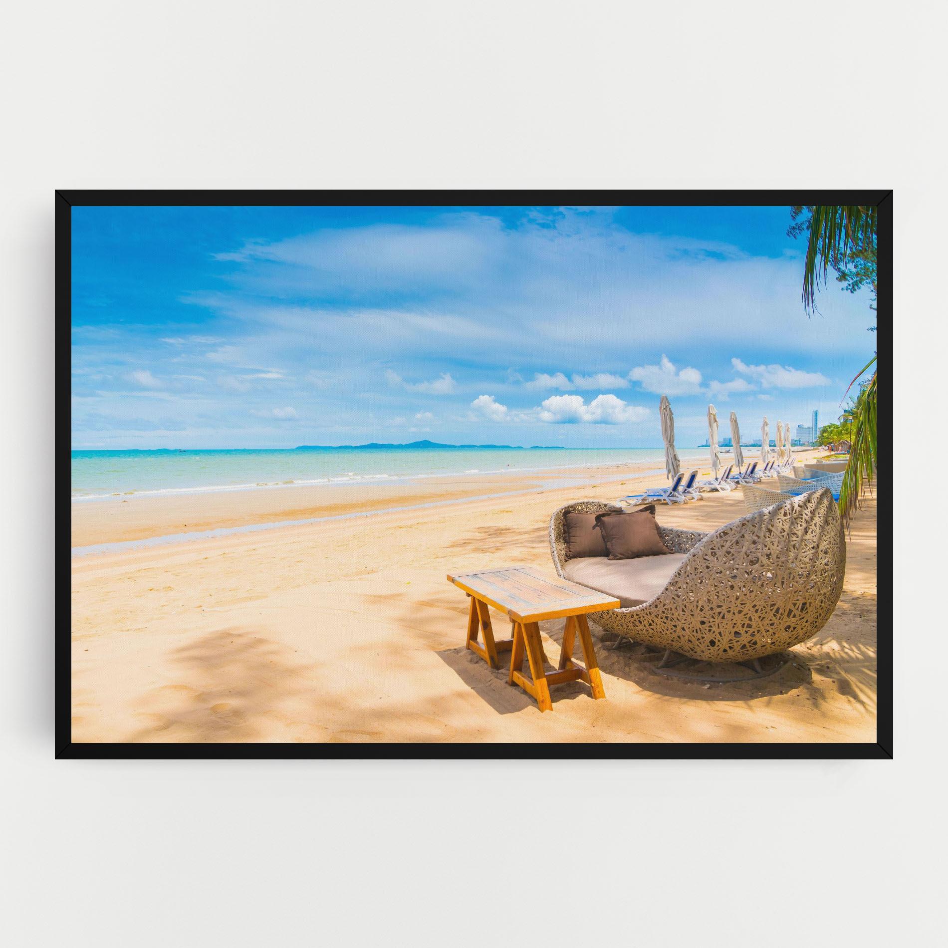 Obraz na Płótnie Dinning Blue Sky mockup 0