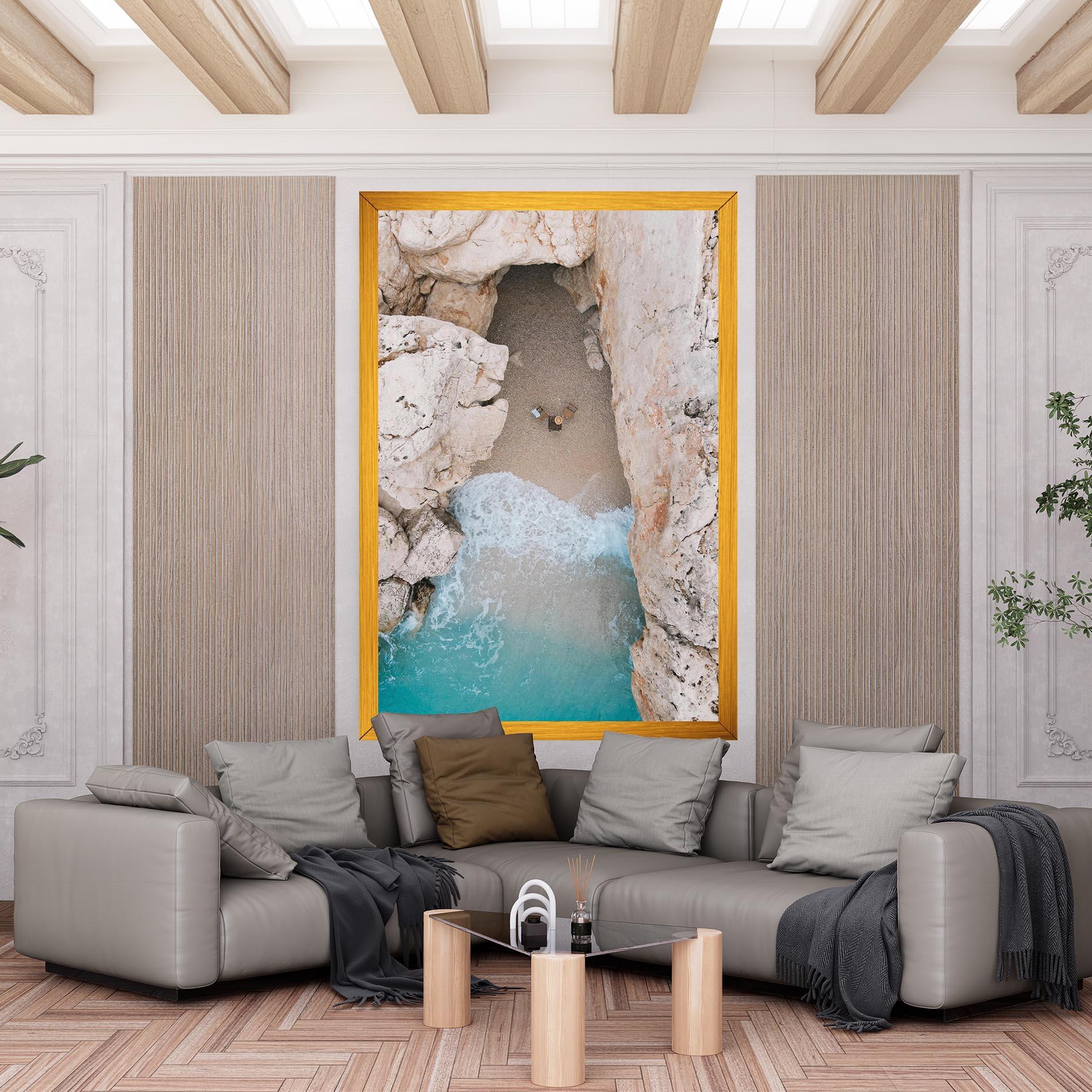 Obraz na Płótnie Private White Cave mockup 6