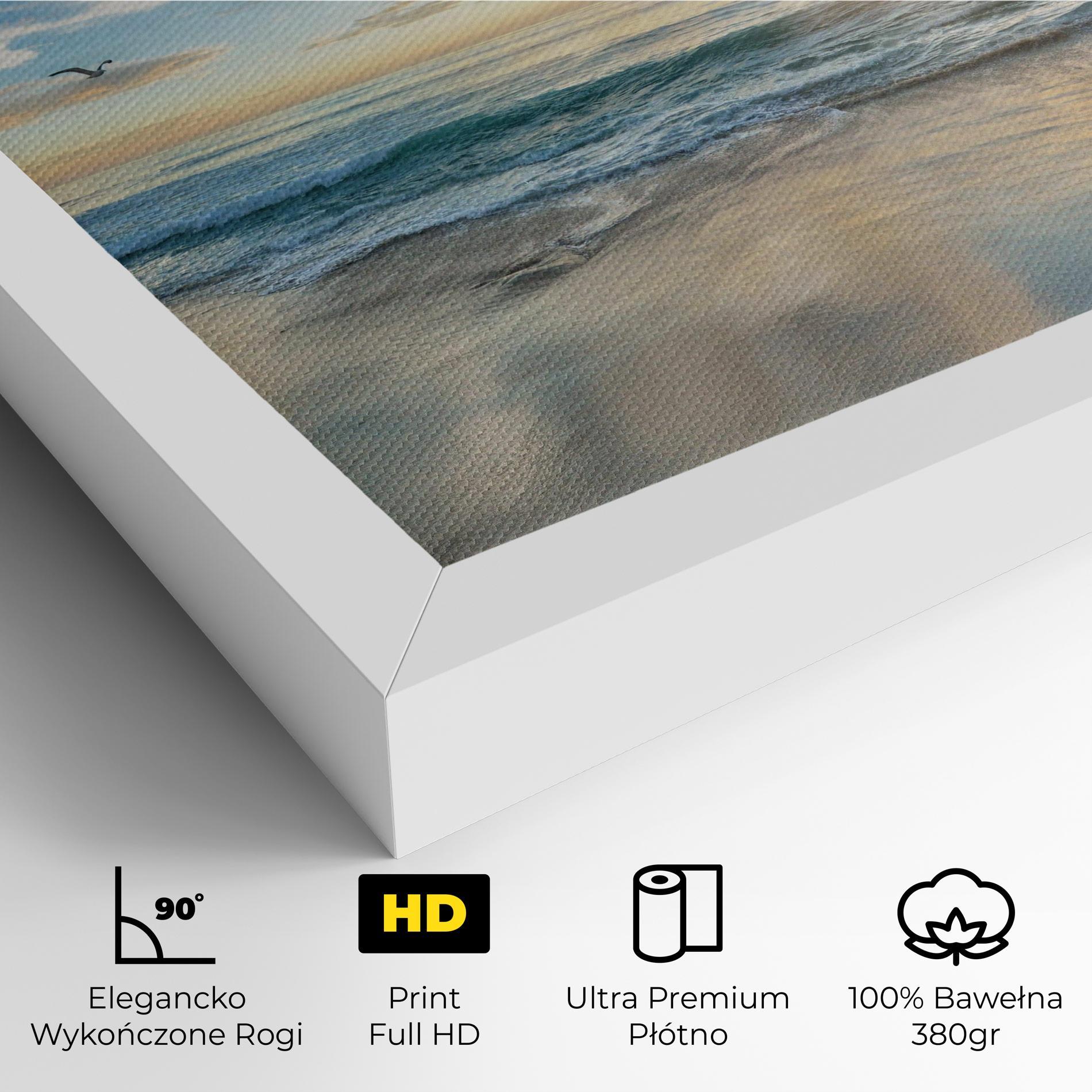 Obraz na Płótnie Beautiful Beach mockup 4