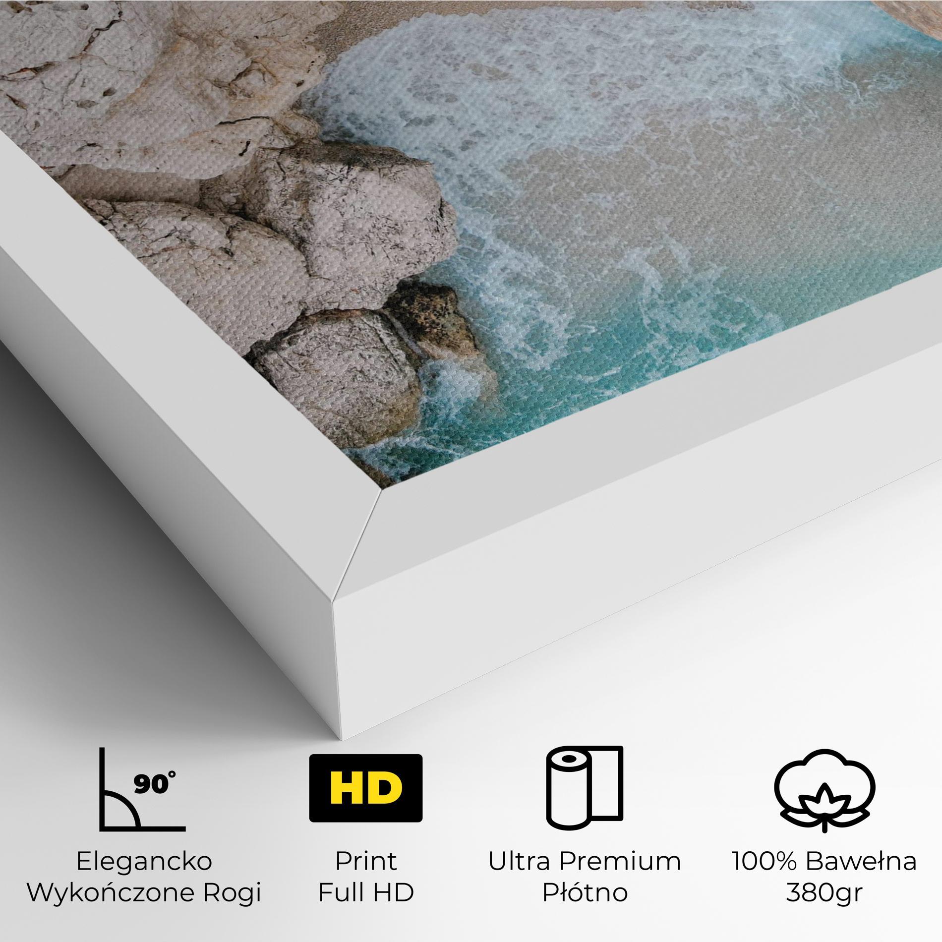 Obraz na Płótnie Private White Cave mockup 4