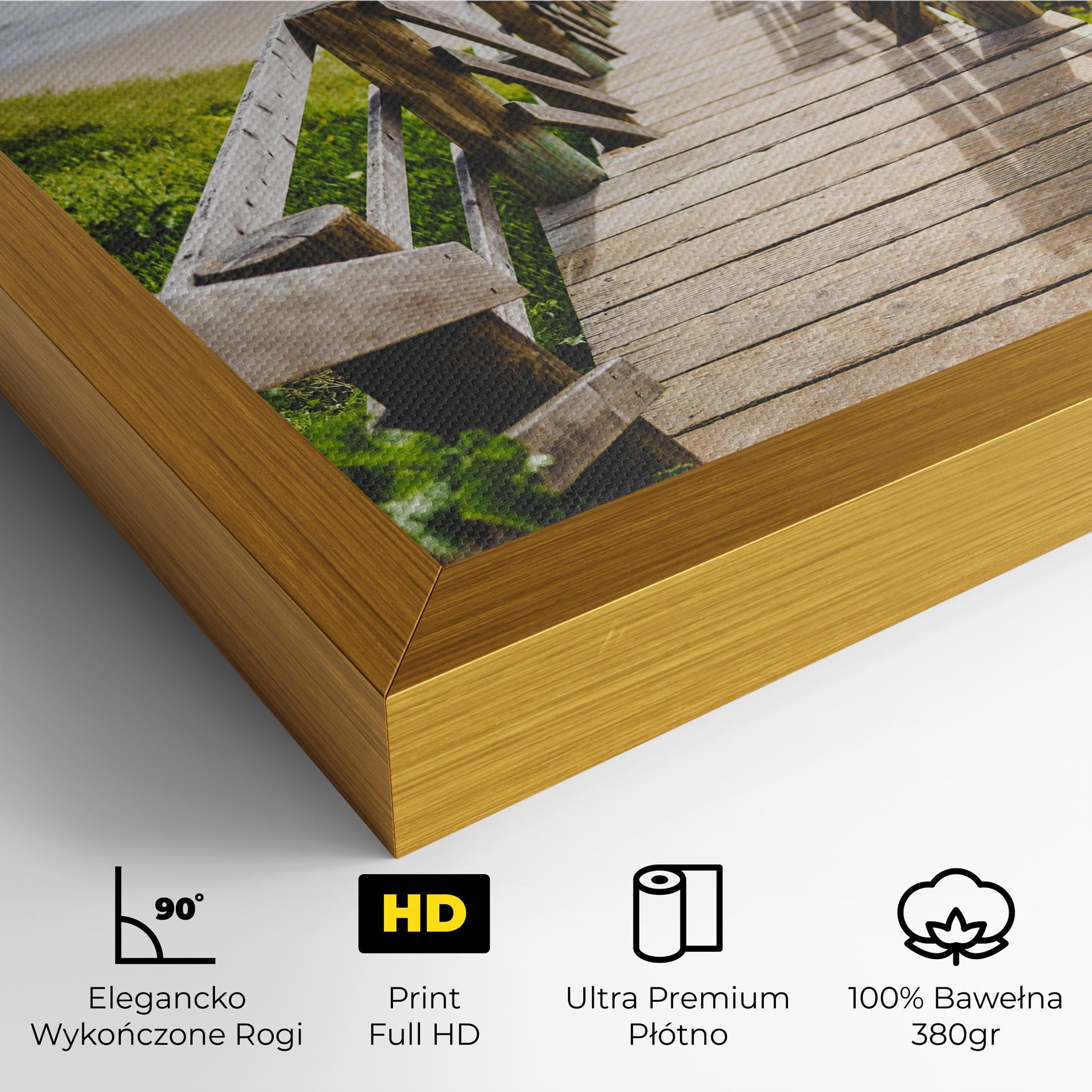 Obraz na Płótnie Beach Road mockup 4