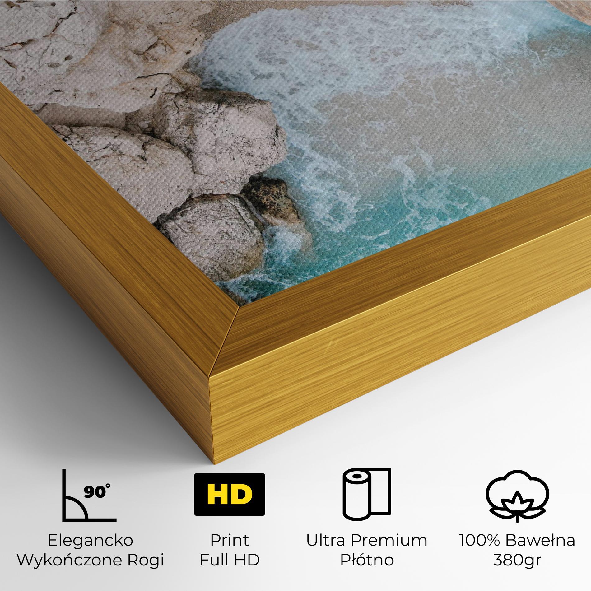 Obraz na Płótnie Private White Cave mockup 4