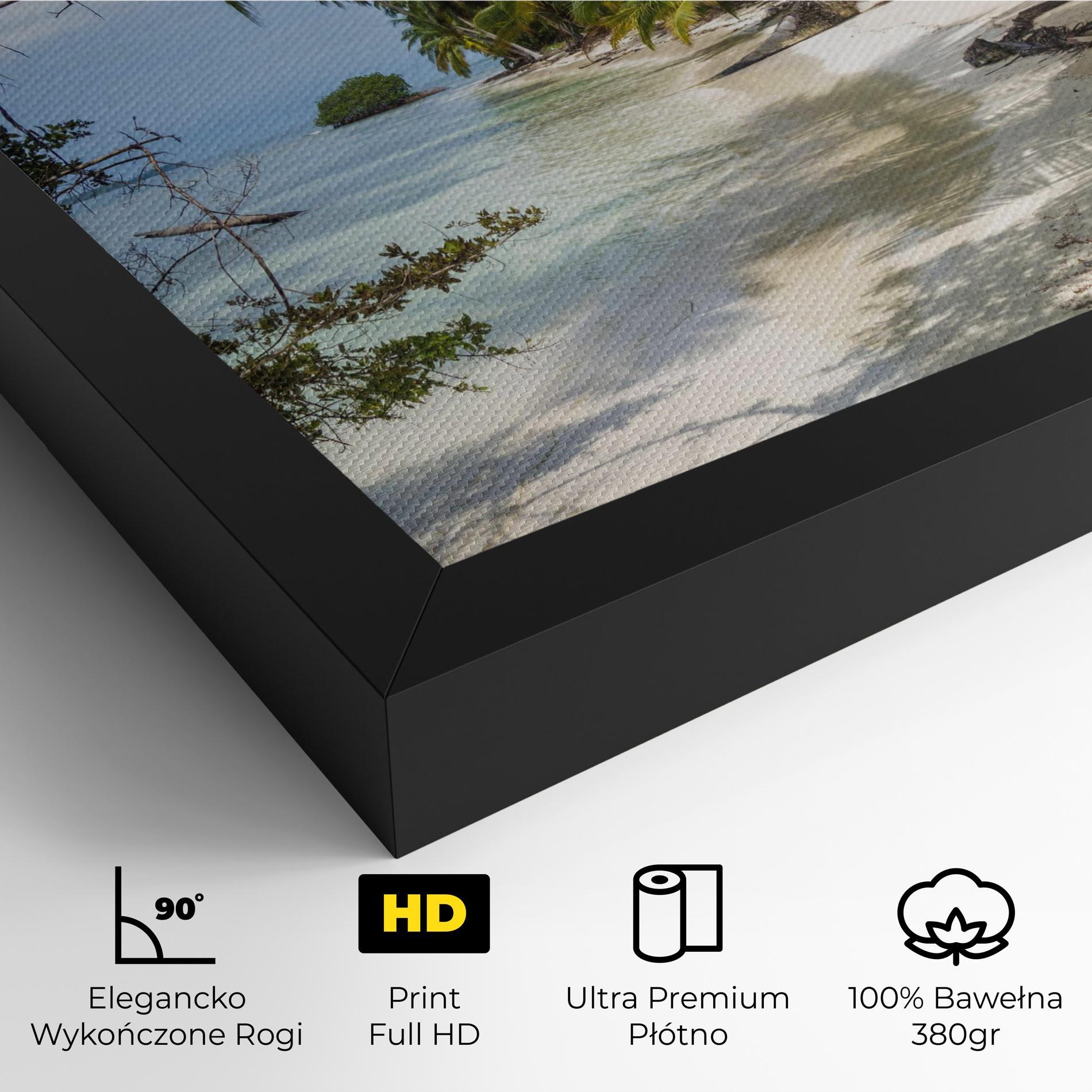 Obraz na Płótnie Island Beach mockup 4