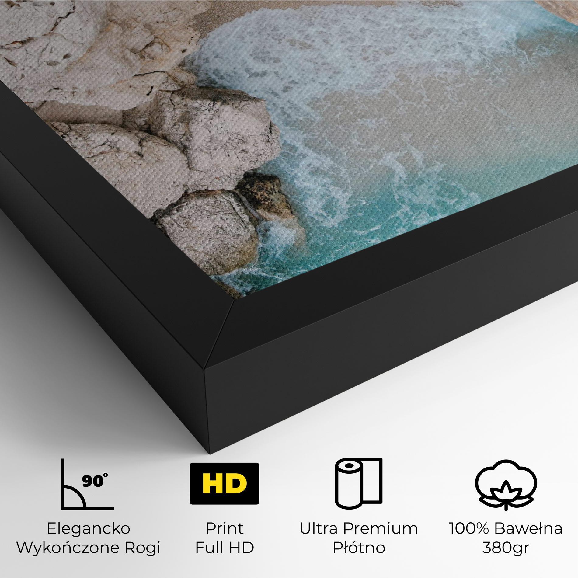 Obraz na Płótnie Private White Cave mockup 4