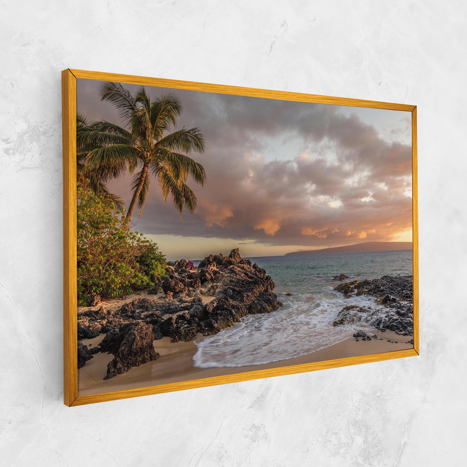 Obraz na Płótnie Beautiful Beach Landscape mockup 1