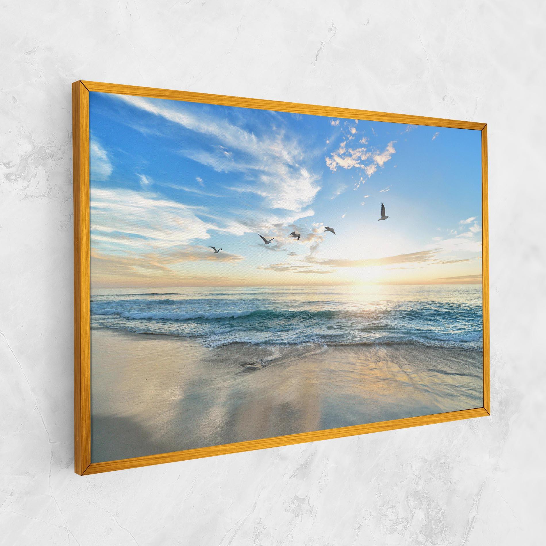 Obraz na Płótnie Beautiful Beach mockup 1