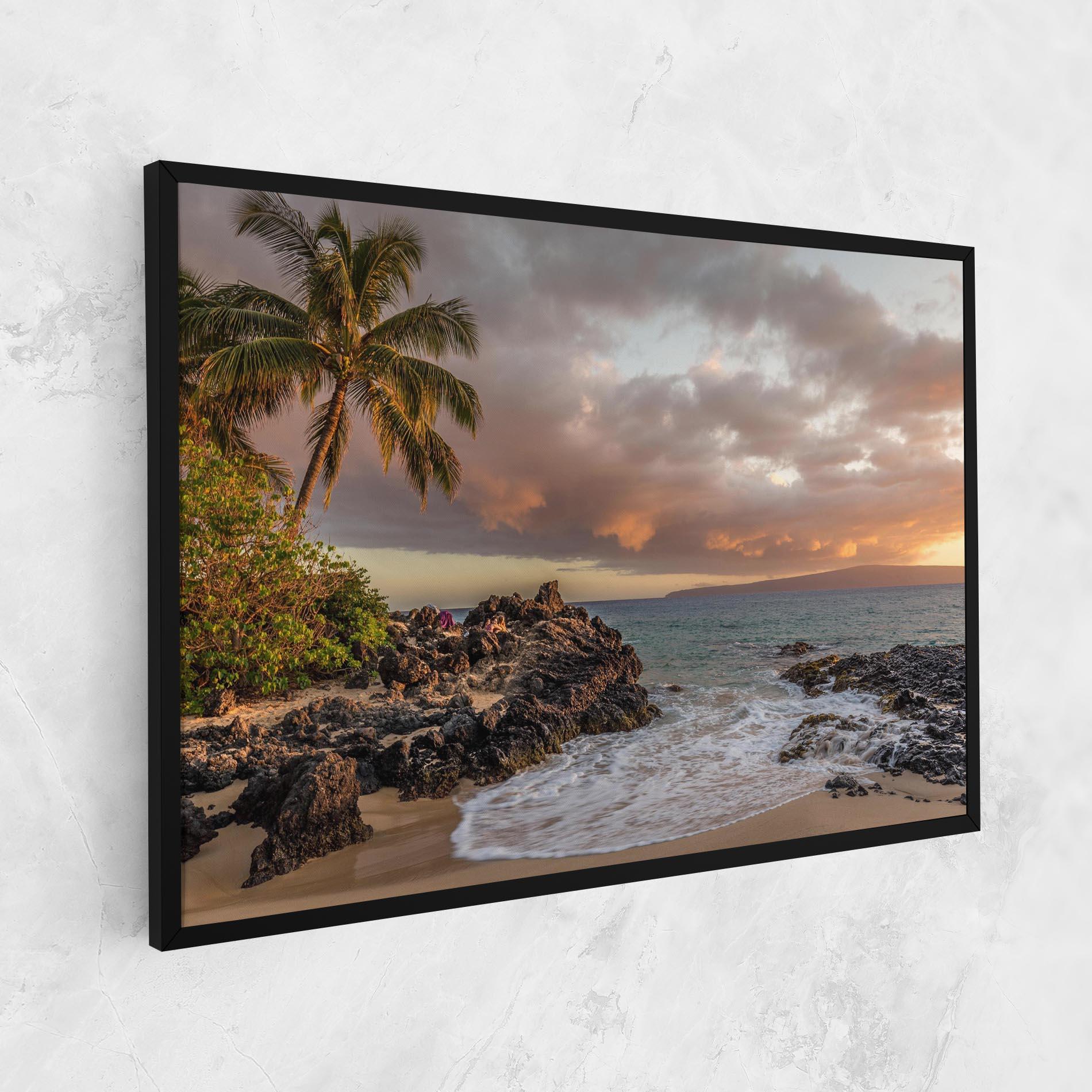 Obraz na Płótnie Beautiful Beach Landscape mockup 1